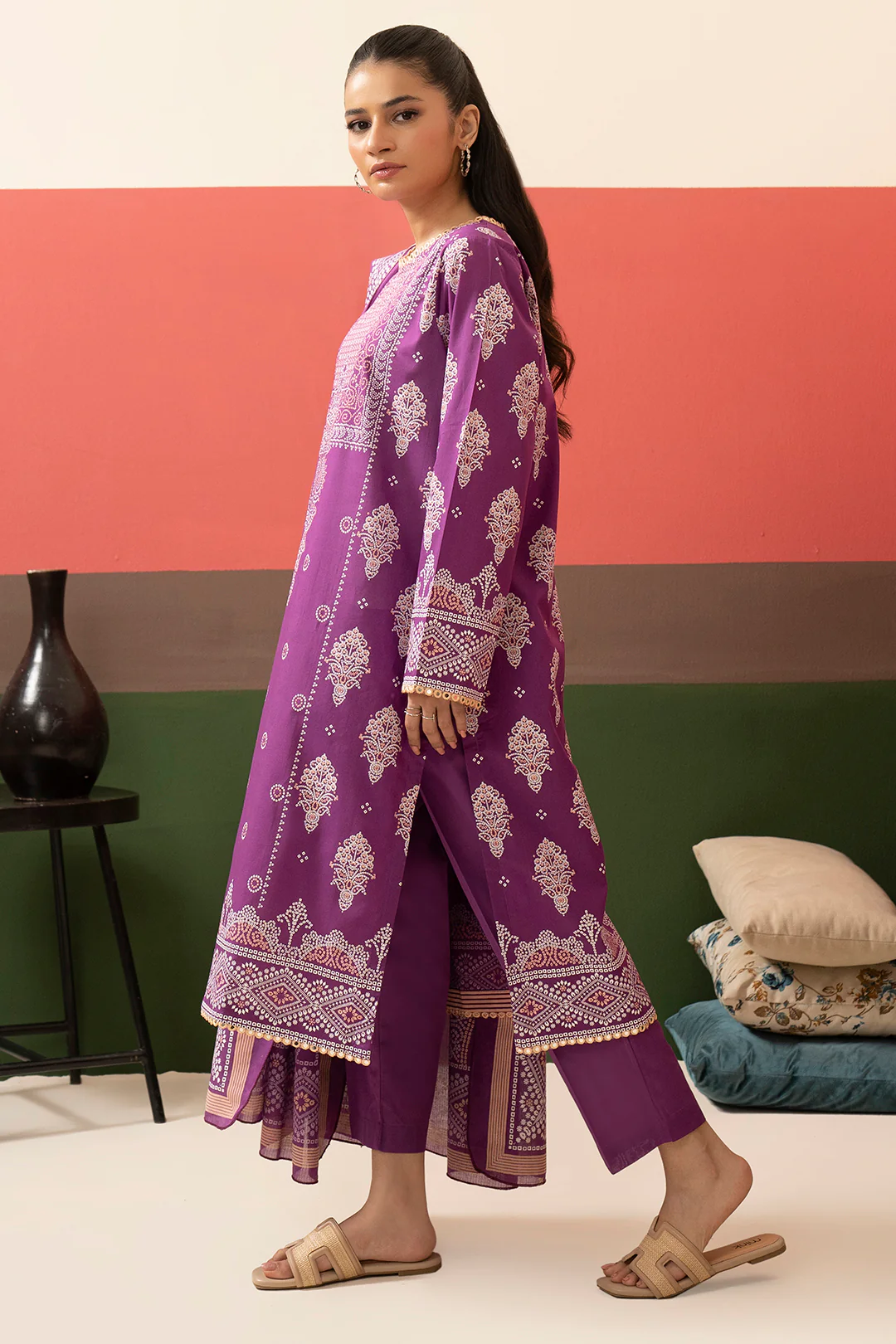 Kurta Dupatta Trouser - 1776 - Image 8
