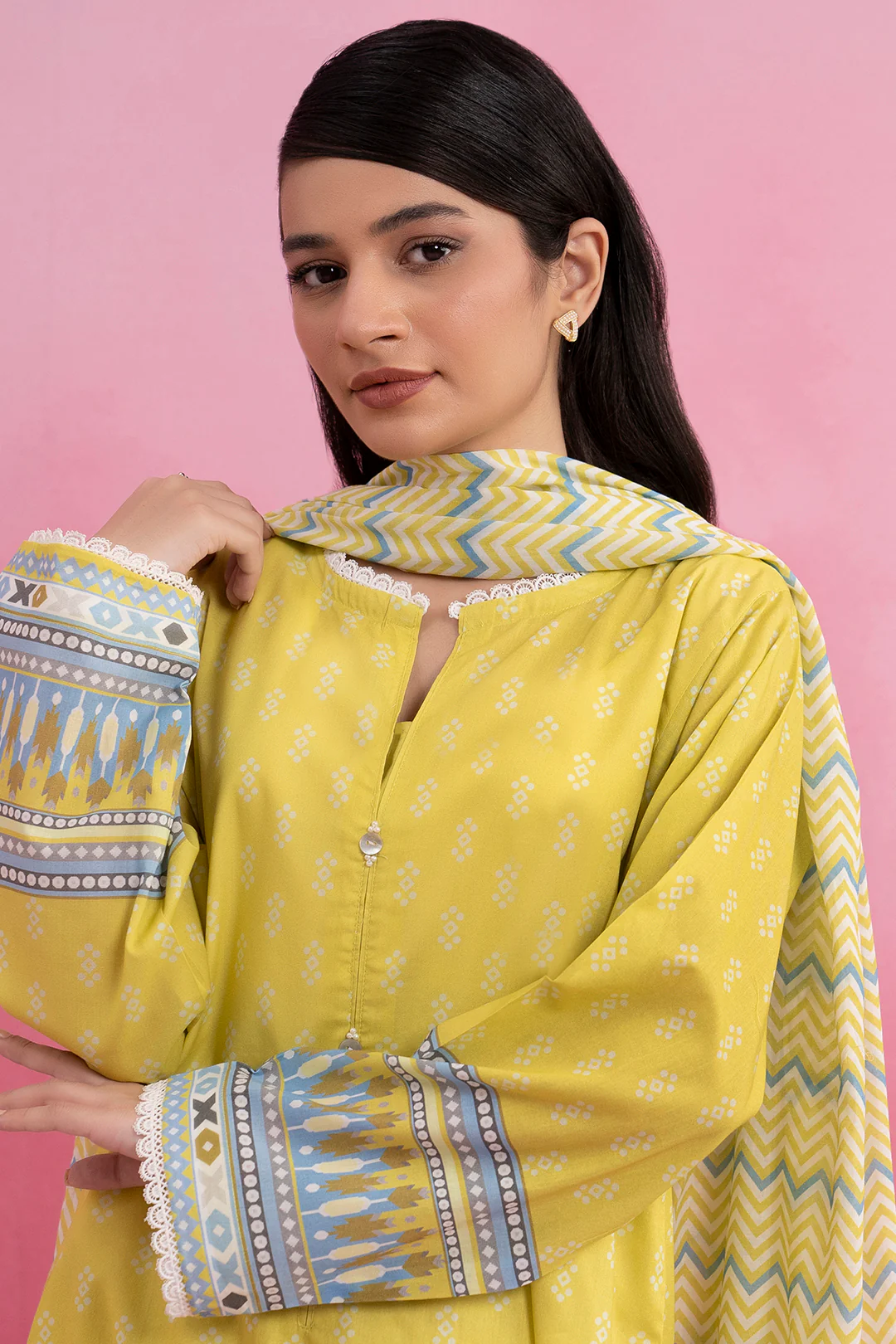 Kurta Dupatta Trouser - 1781 - Image 2