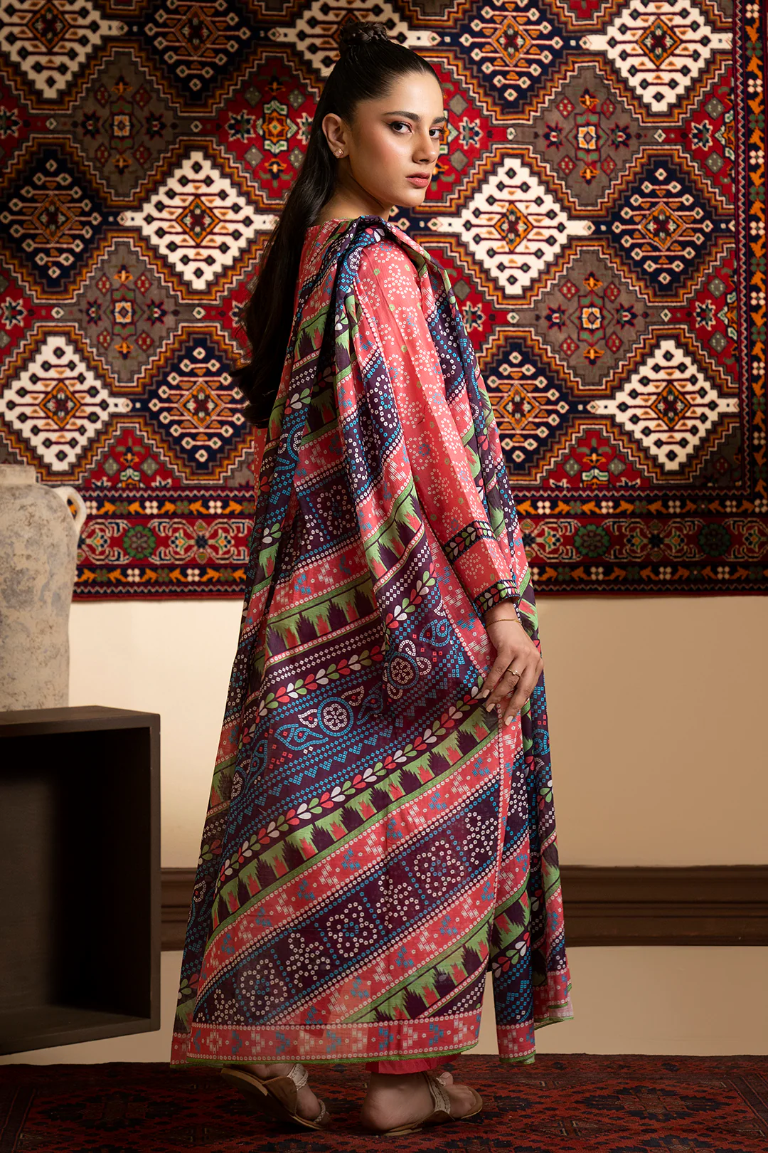 Kurta Dupatta Trouser - 1863 - Image 9