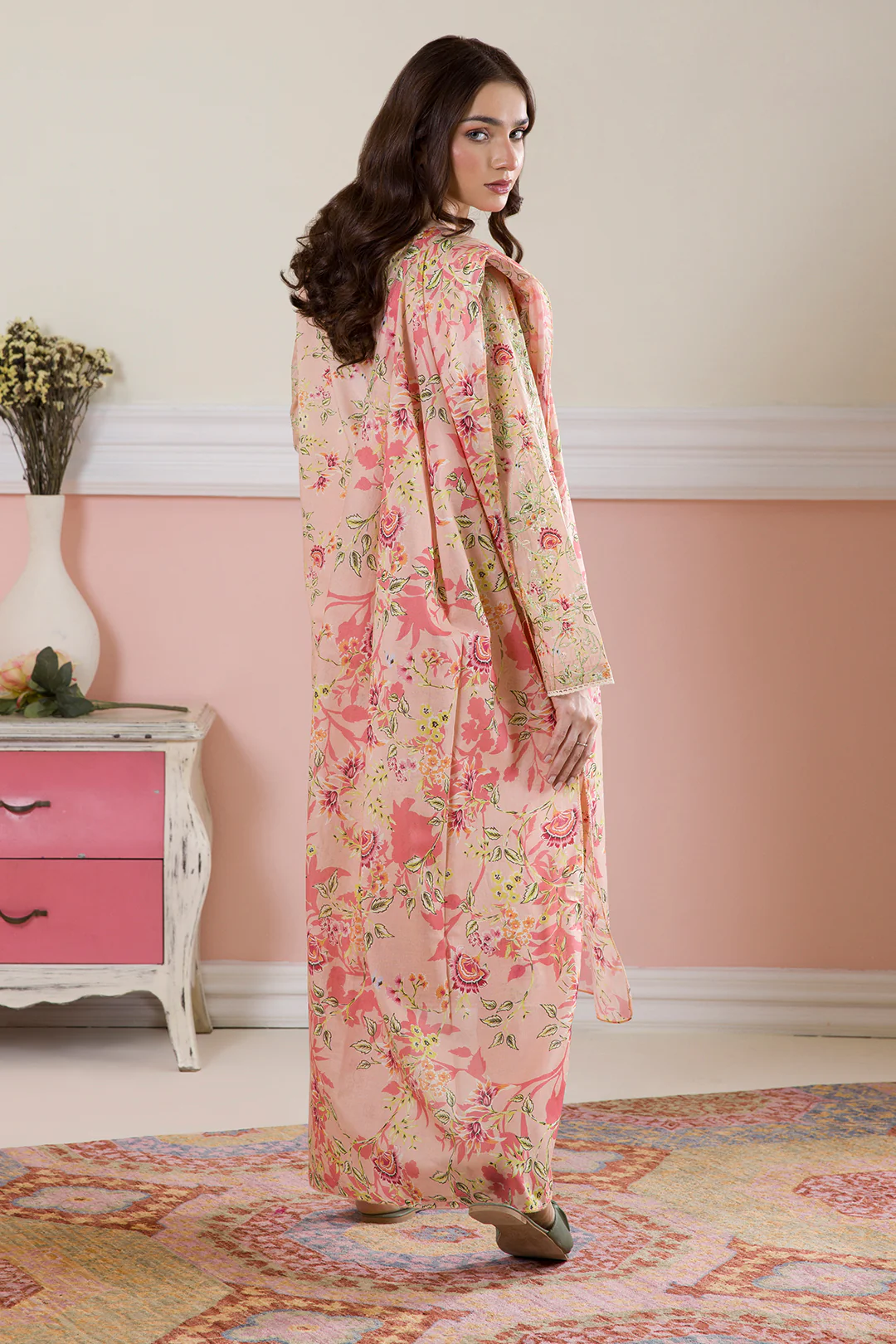Embroidered Kurta Dupatta Trouser - 1992 - Image 8