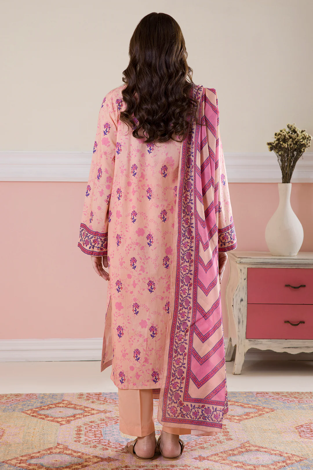 Kurta Dupatta Trouser - 2188 - Image 9