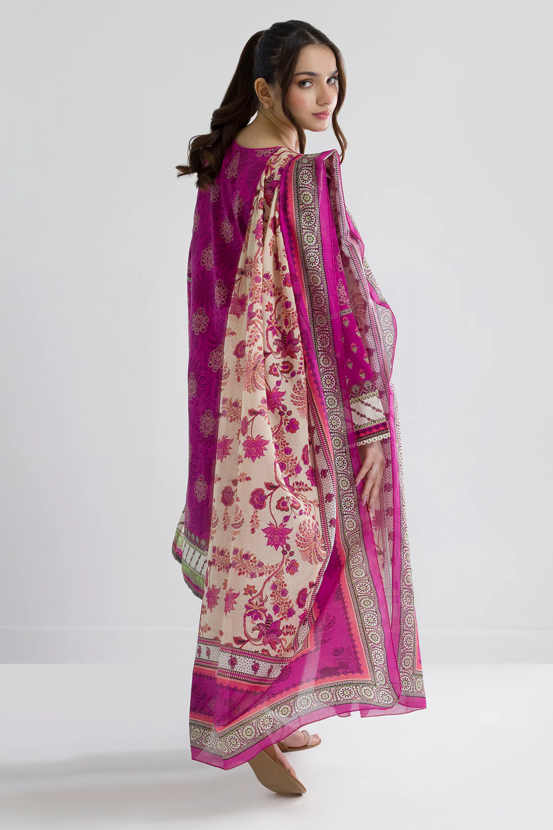Kurta Dupatta Trouser - 2189 - Image 5