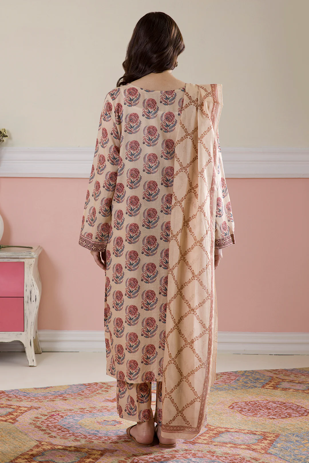 Kurta Dupatta Trouser - 2252 - Image 8
