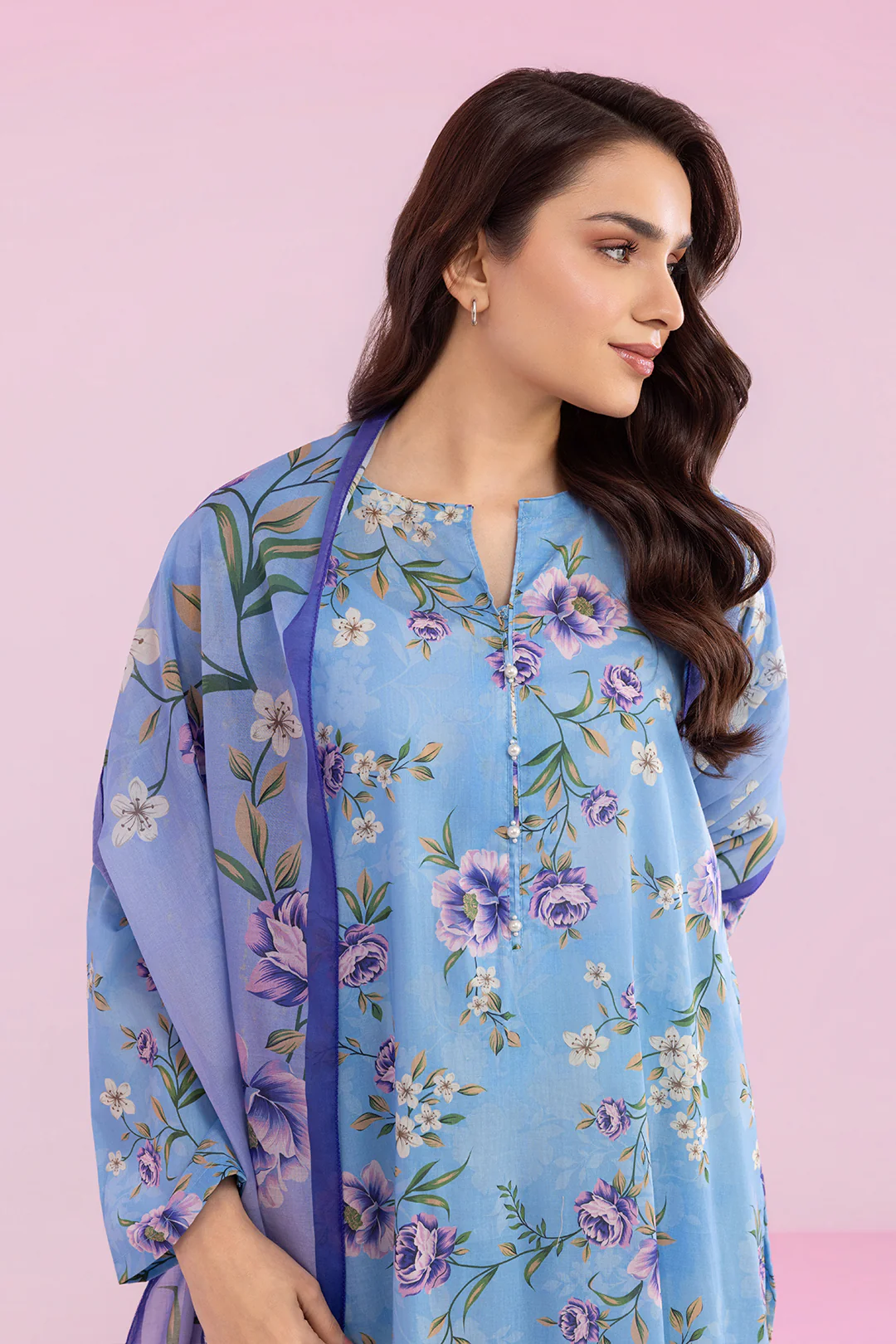 Kurta Dupatta Trouser - 2135 - Image 6