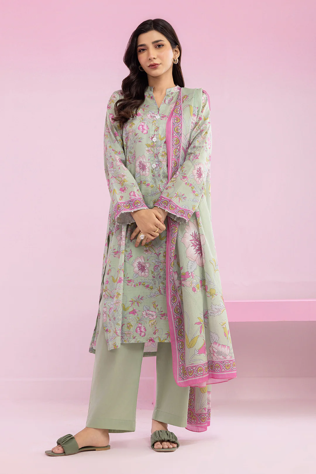 Kurta Dupatta Trouser - 2171