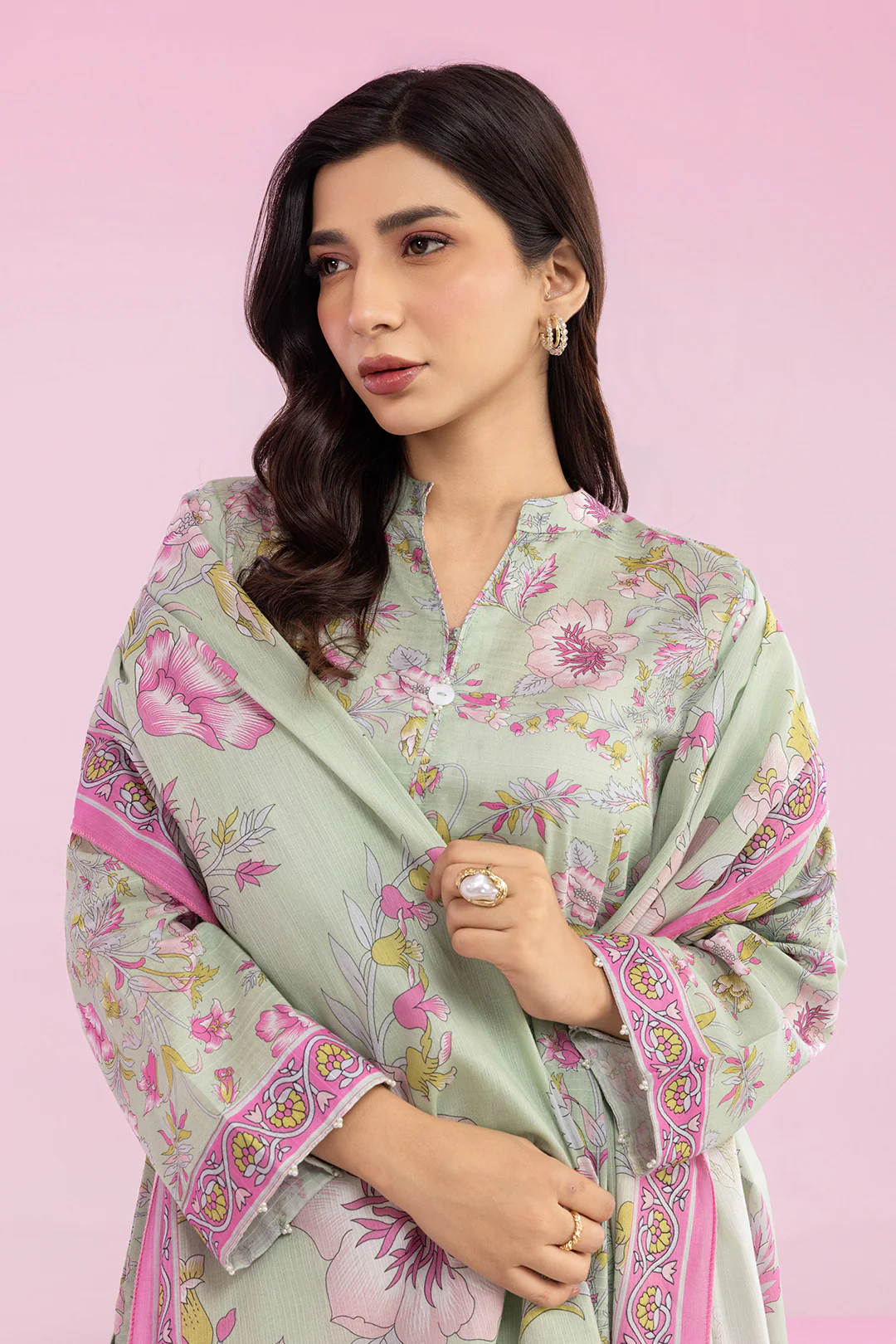 Kurta Dupatta Trouser - 2171 - Image 2