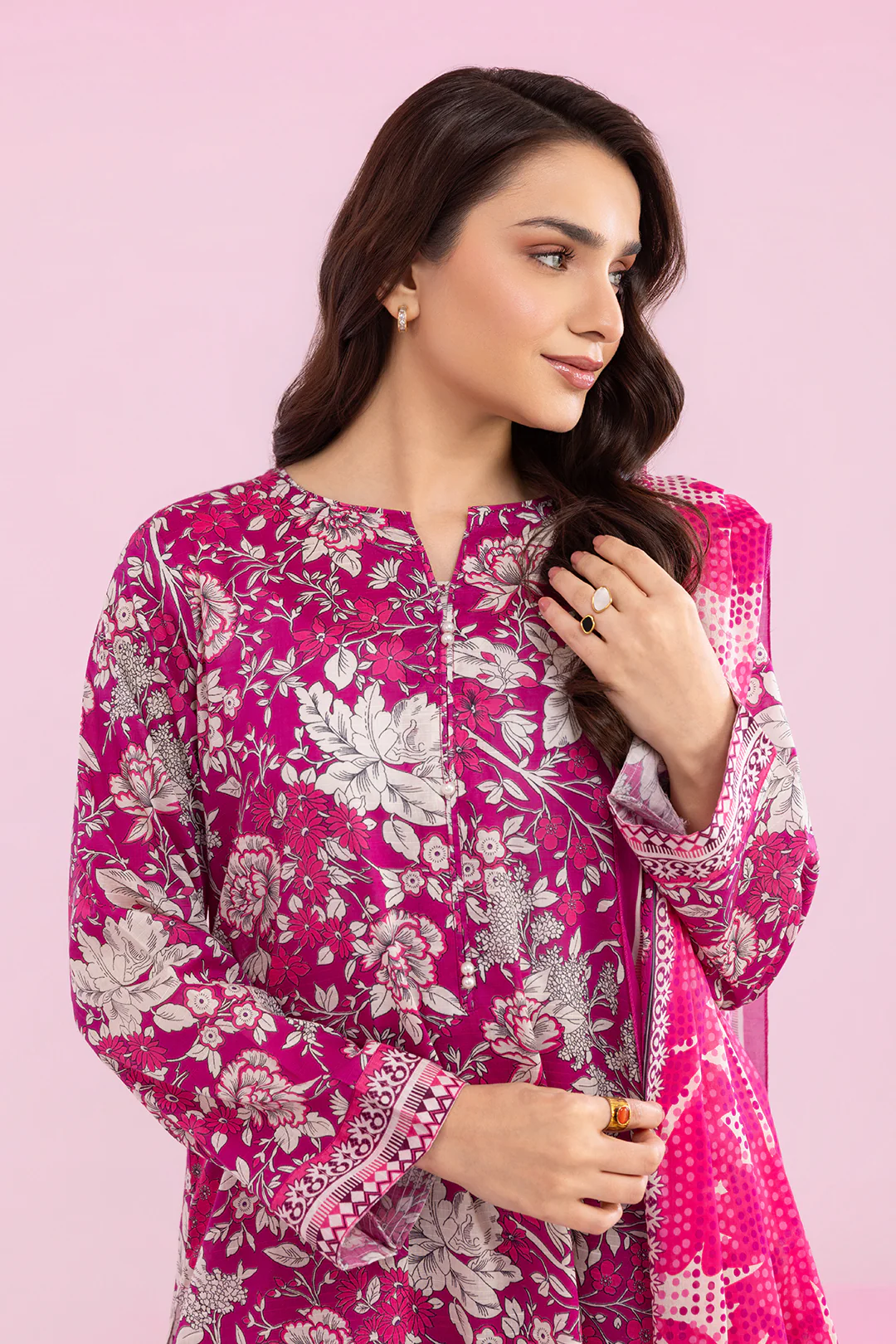 Kurta Dupatta Trouser - 2173 - Image 2