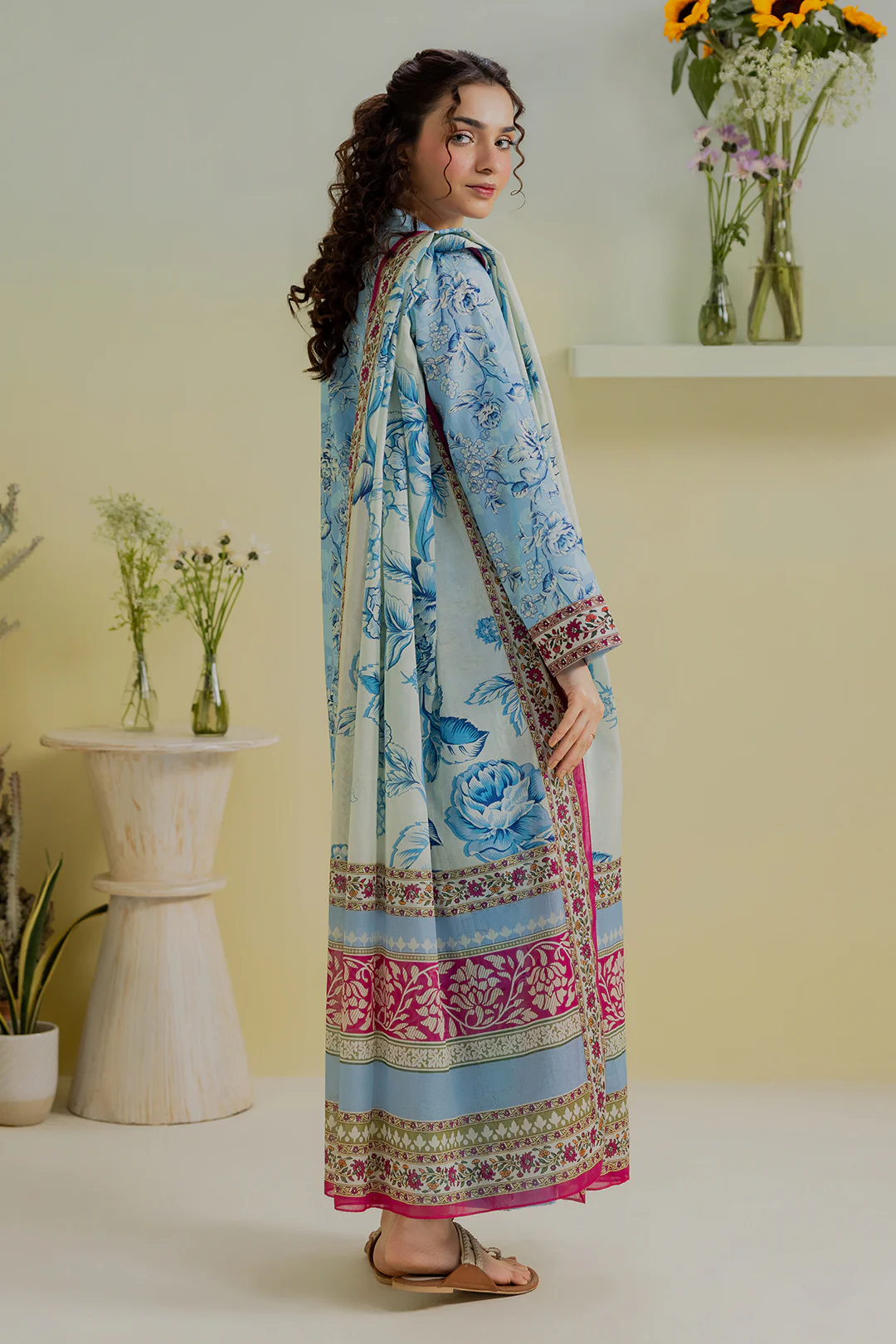 Kurta Dupatta Trouser - 2441 - Image 3