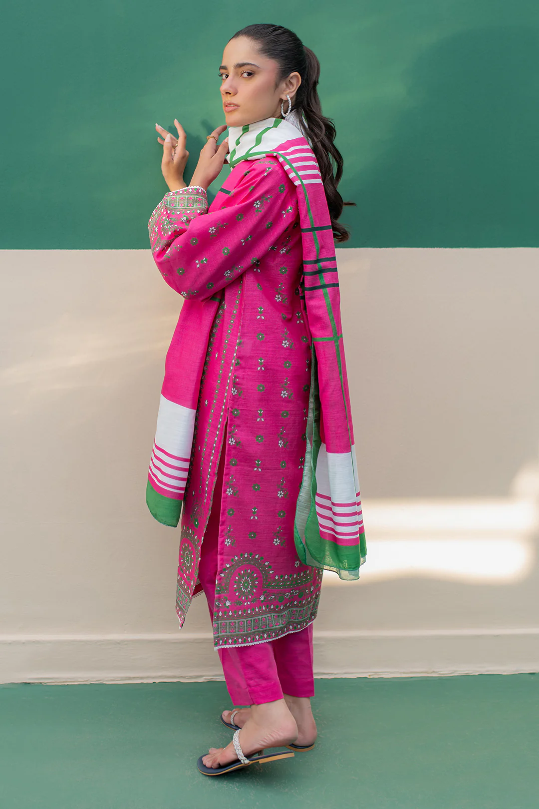 Kurta Dupatta Trouser - 2949 - Image 8