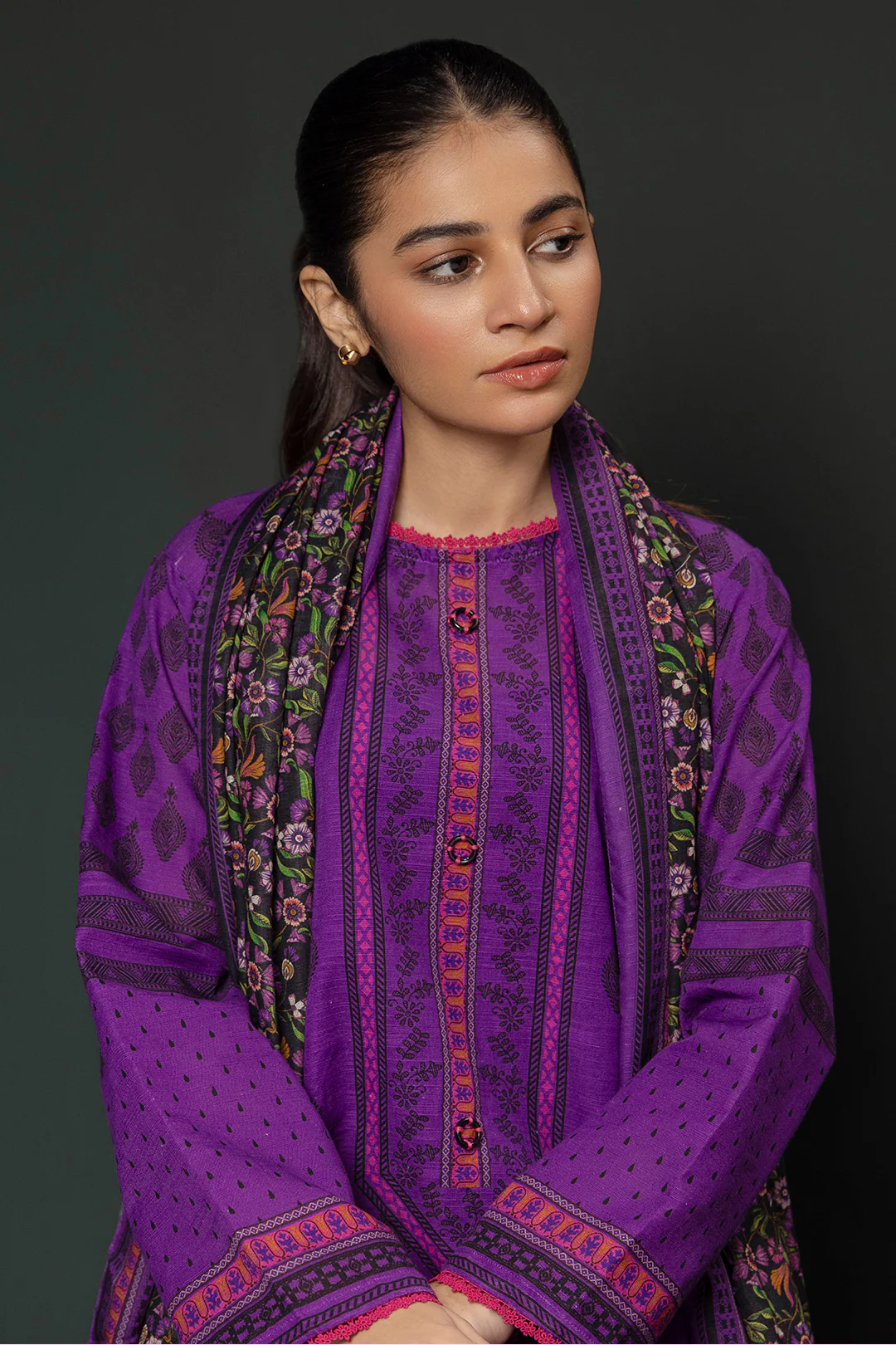 Kurta Dupatta Trouser - 3089 - Image 8