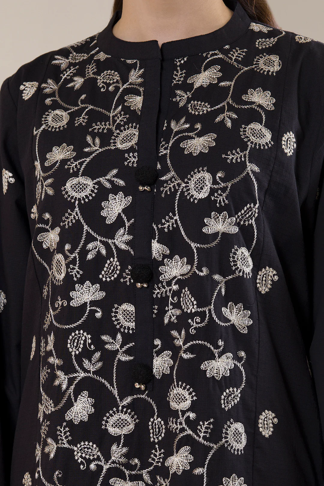 Embroidered Kurta Dupatta Trouser - 3090 - Image 7
