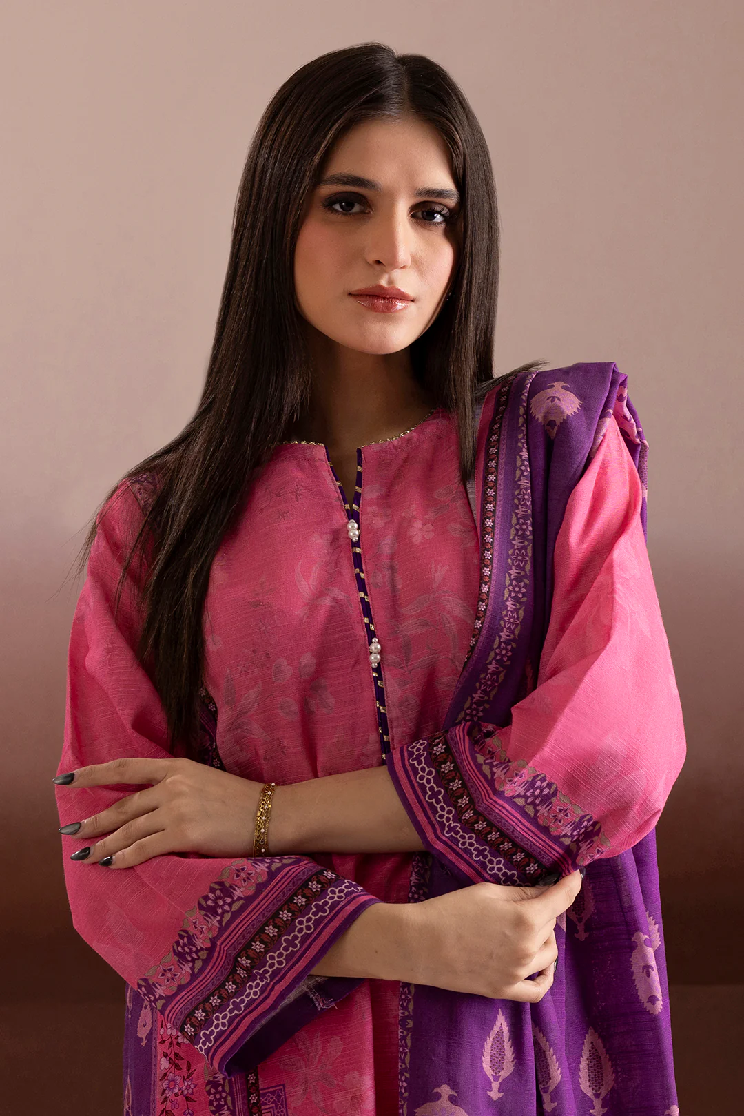 Kurta Dupatta Trouser - 3116 - Image 4