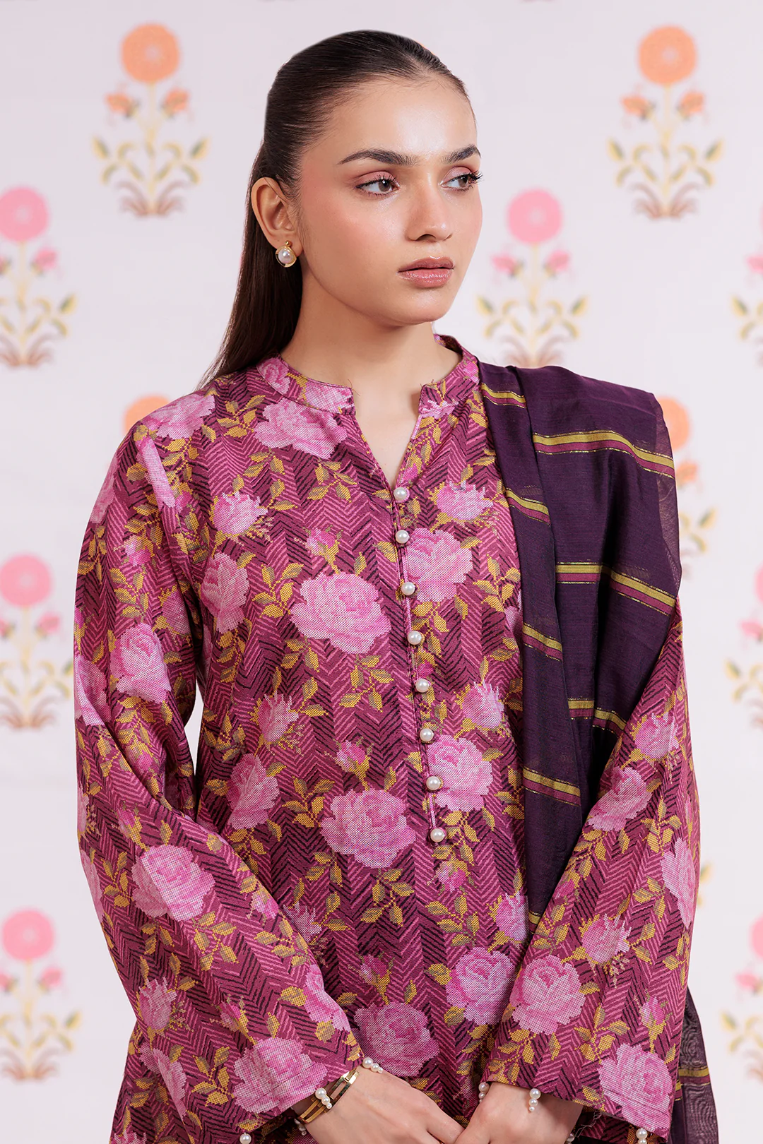 Kurta Dupatta Trouser - 3154 - Image 11