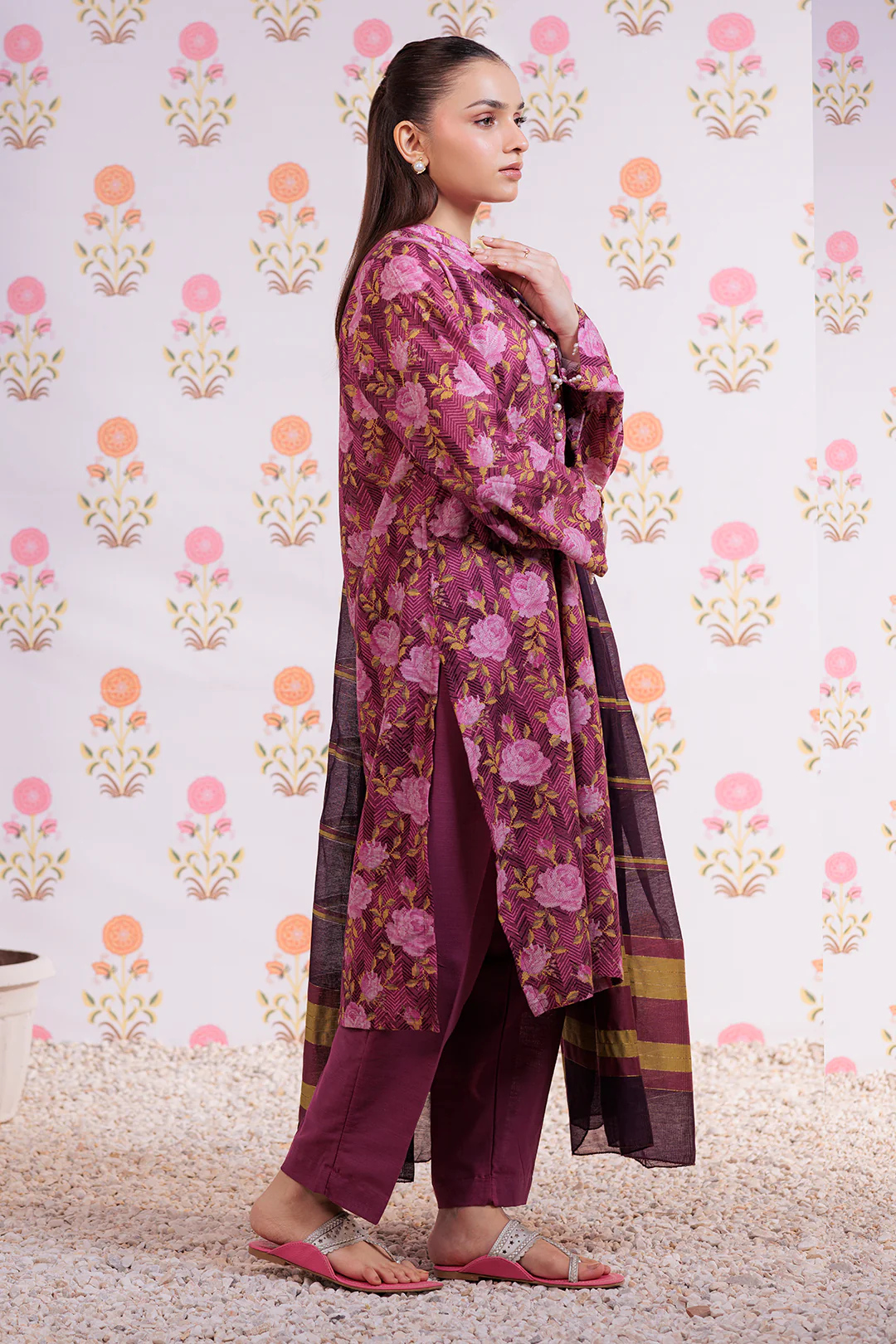 Kurta Dupatta Trouser - 3154 - Image 15