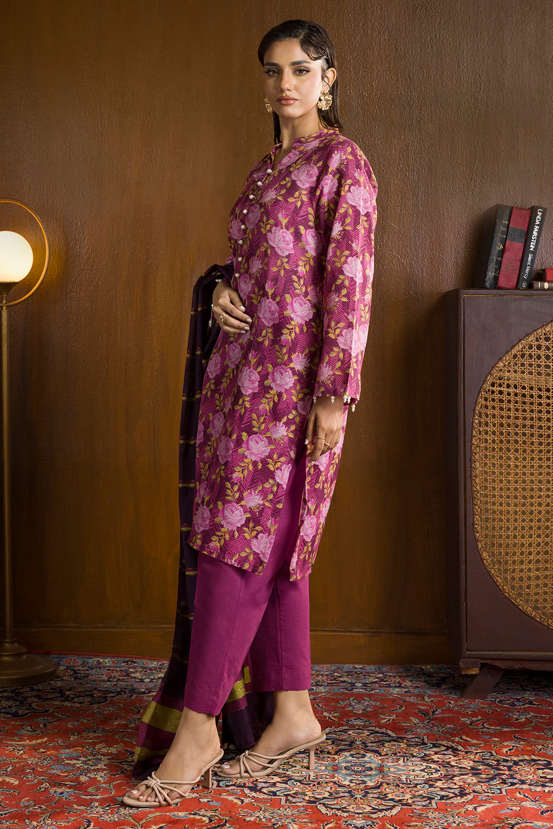 Kurta Dupatta Trouser - 3154 - Image 3