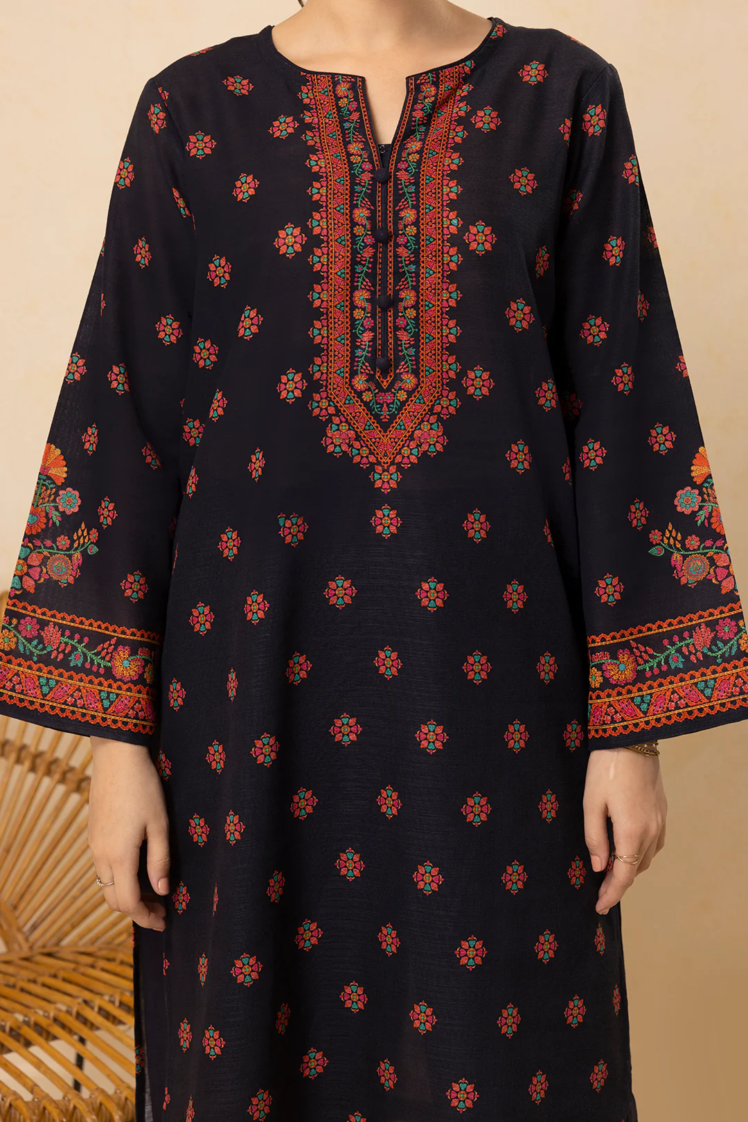 Kurta Dupatta Trouser - 2696 - Image 6