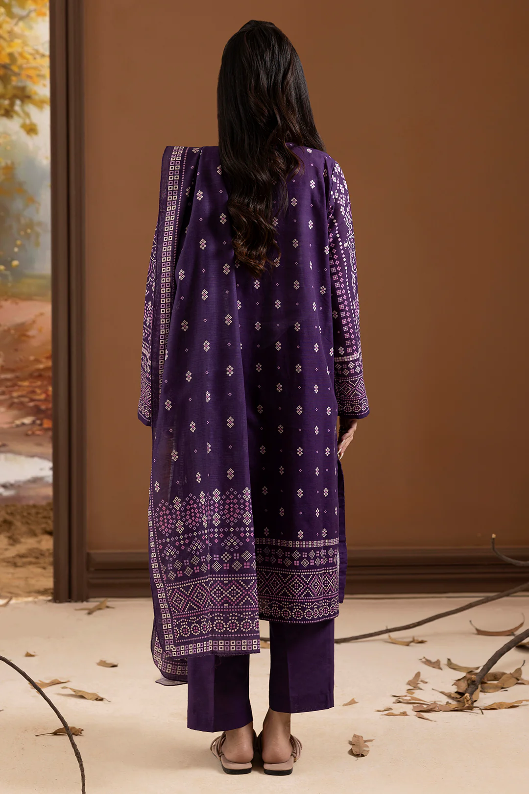 Kurta Dupatta Trouser - 2697 - Image 9