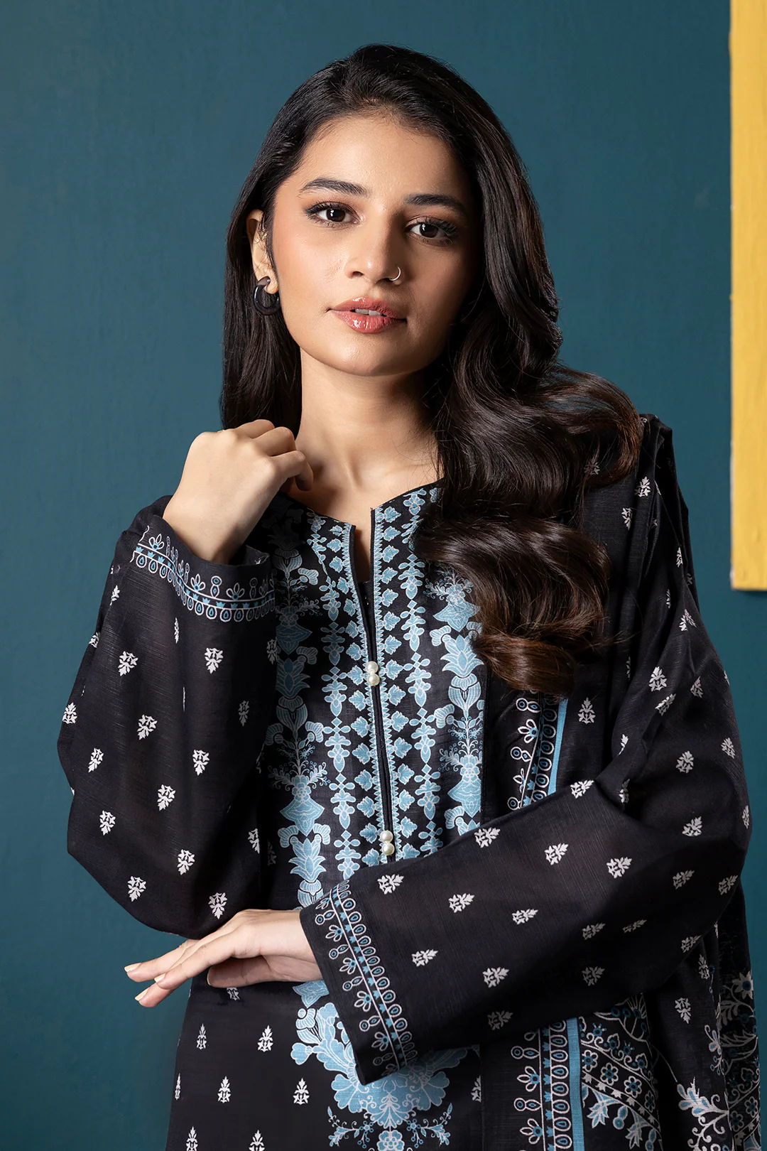 Kurta Dupatta Trouser - 2703 - Image 2