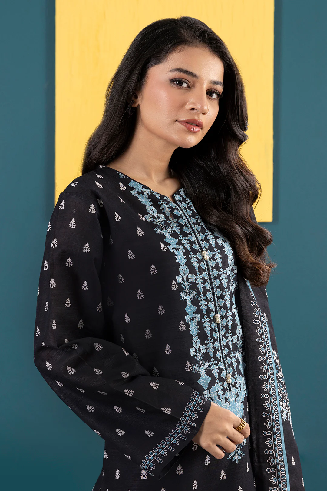 Kurta Dupatta Trouser - 2703 - Image 6