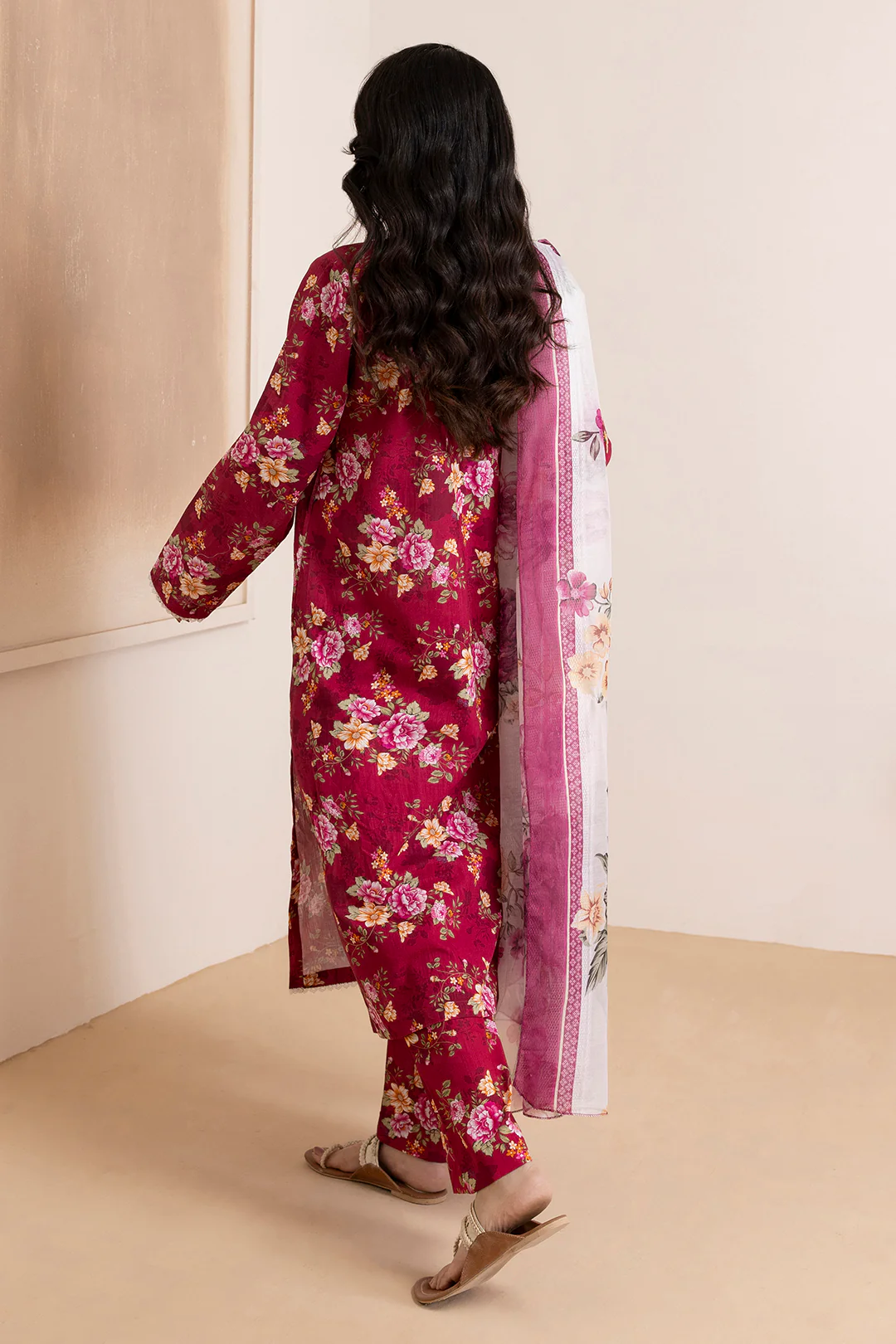 Kurta Dupatta Trouser - 2709 - Image 8