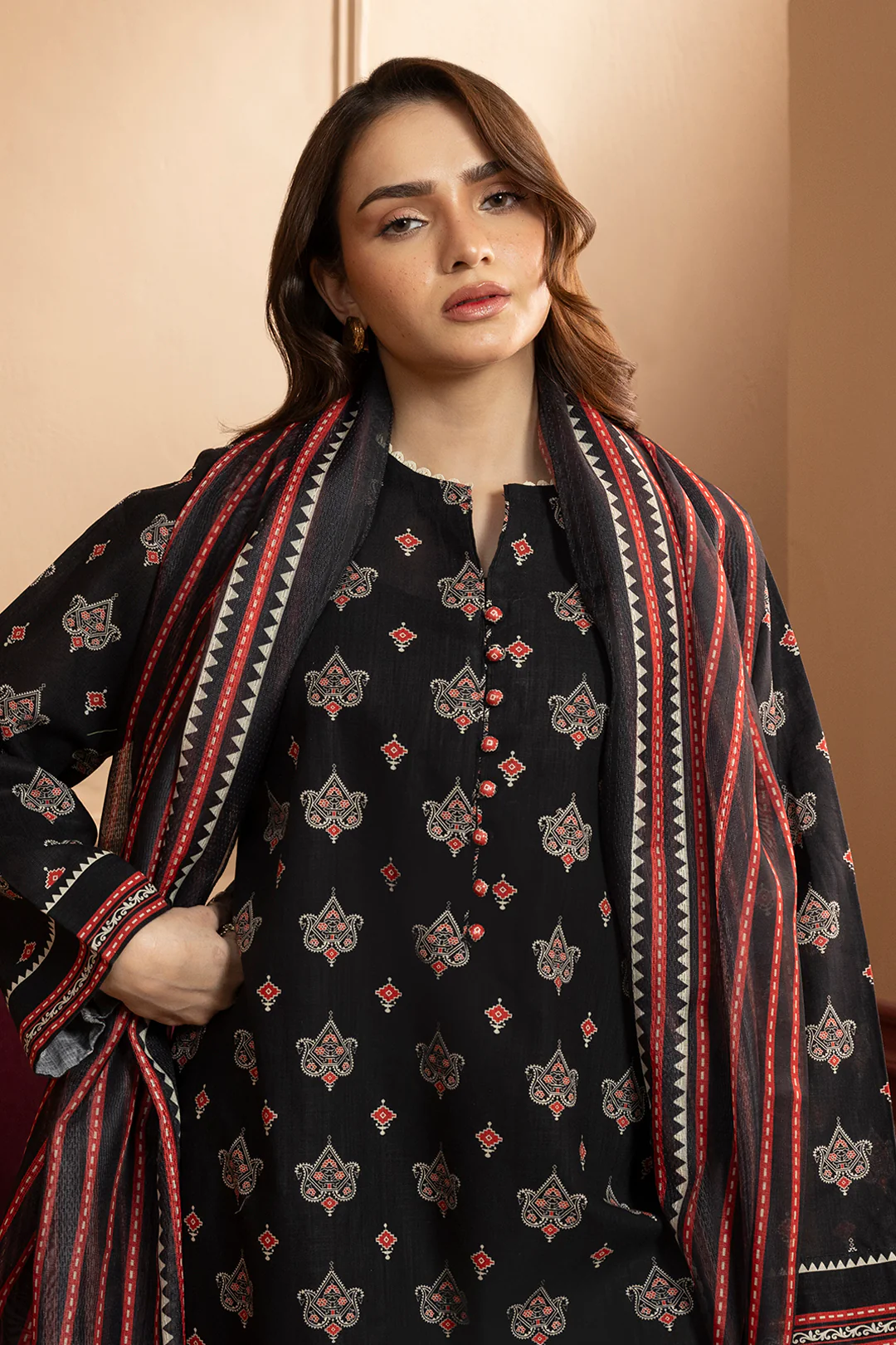 Kurta Dupatta Trouser - 2776 - Image 4
