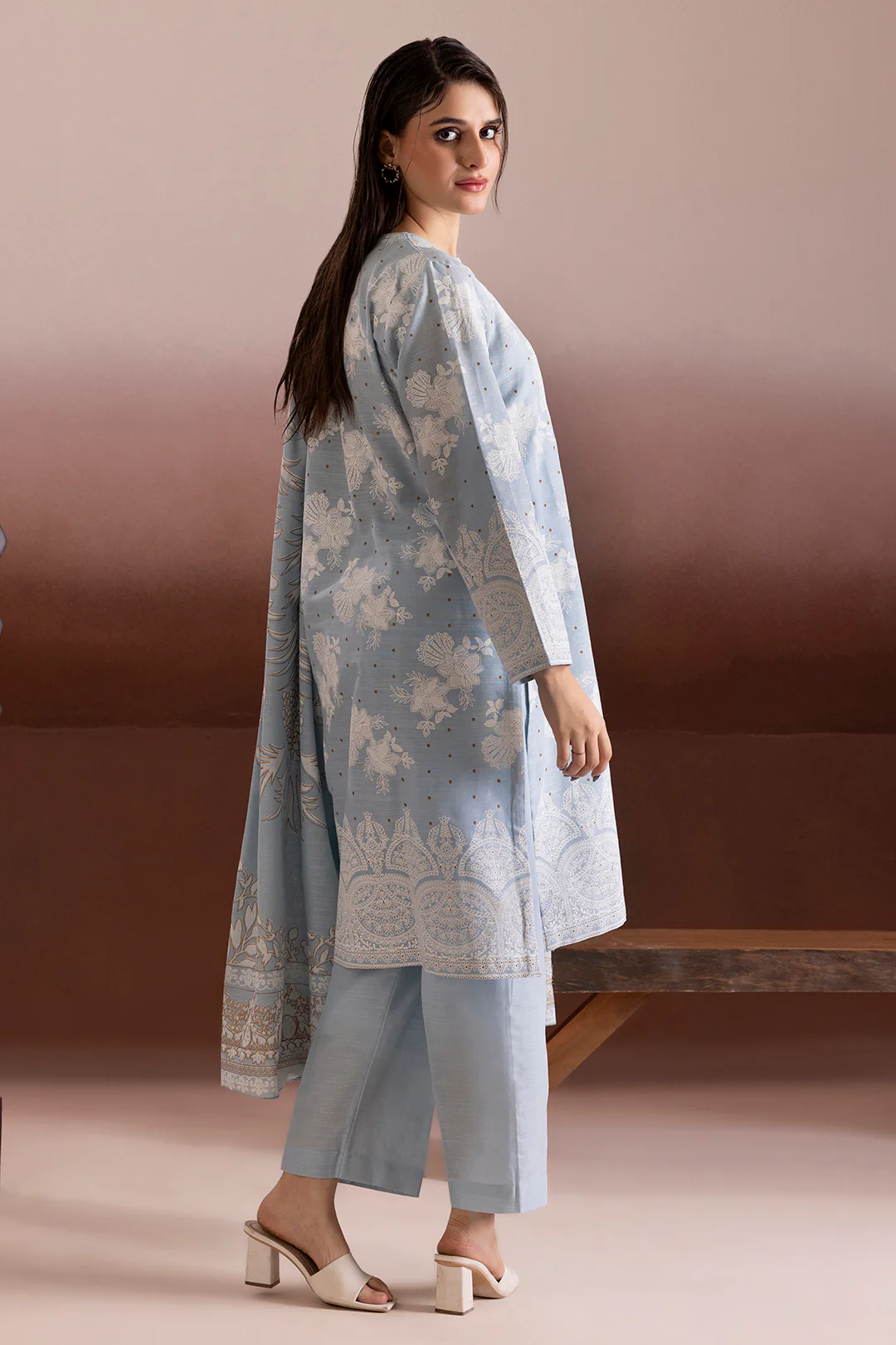 Kurta Dupatta Trouser - 2777 - Image 3