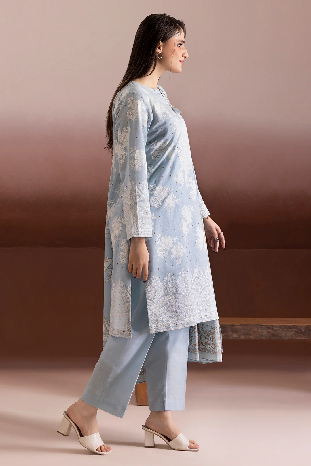 Kurta Dupatta Trouser - 2777 - Image 5