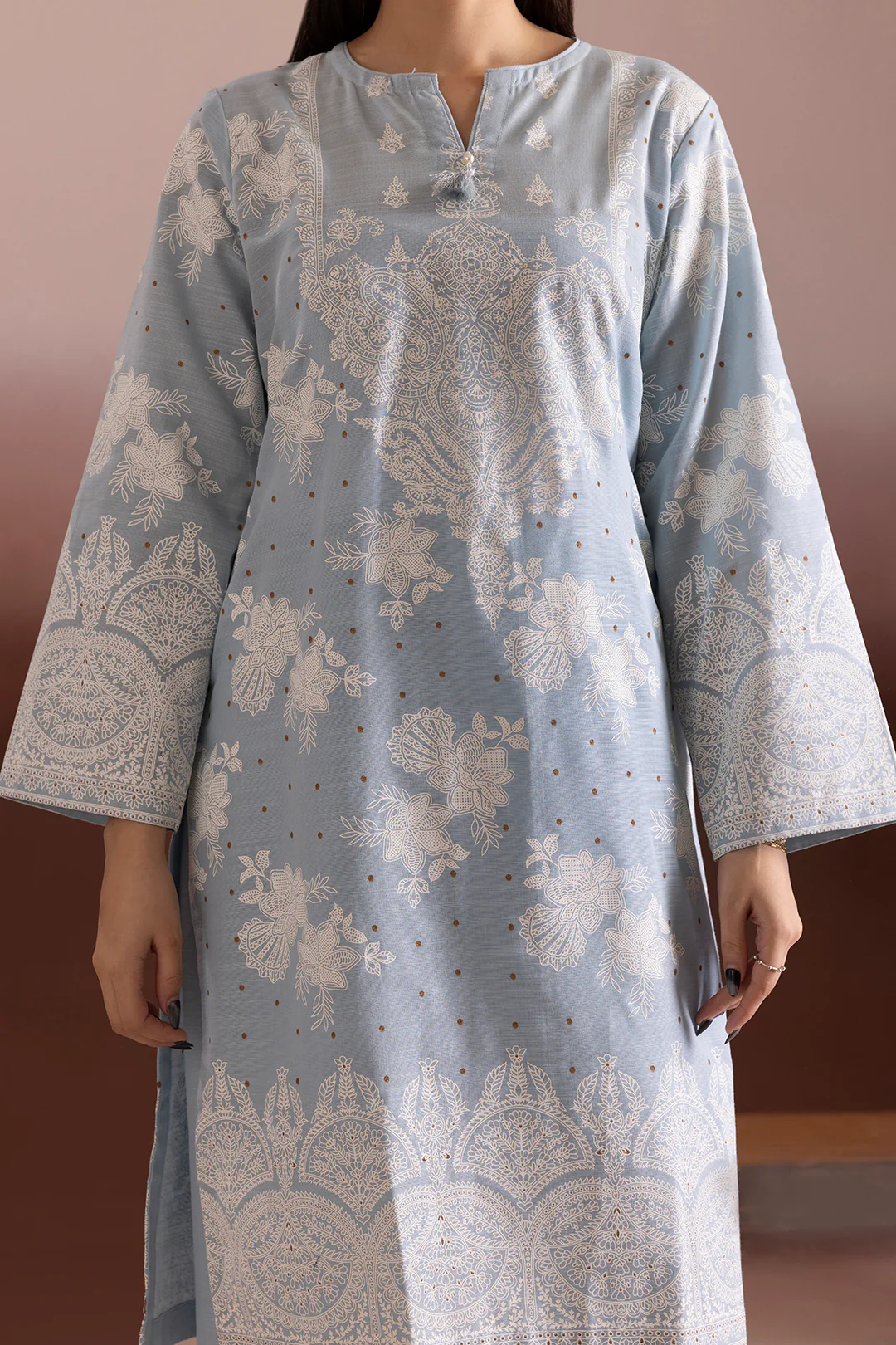 Kurta Dupatta Trouser - 2777 - Image 6