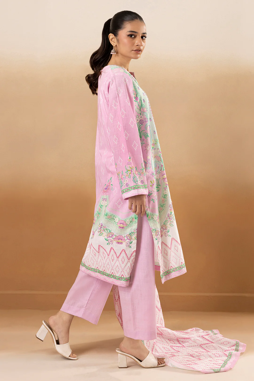 Kurta Dupatta Trouser - 2778 - Image 7