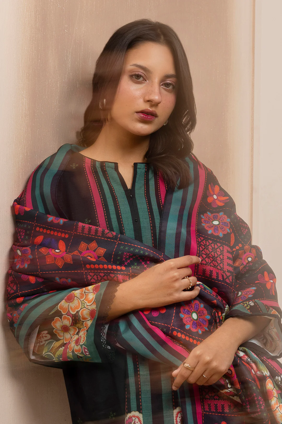 Kurta Dupatta Trouser - 2792 - Image 9
