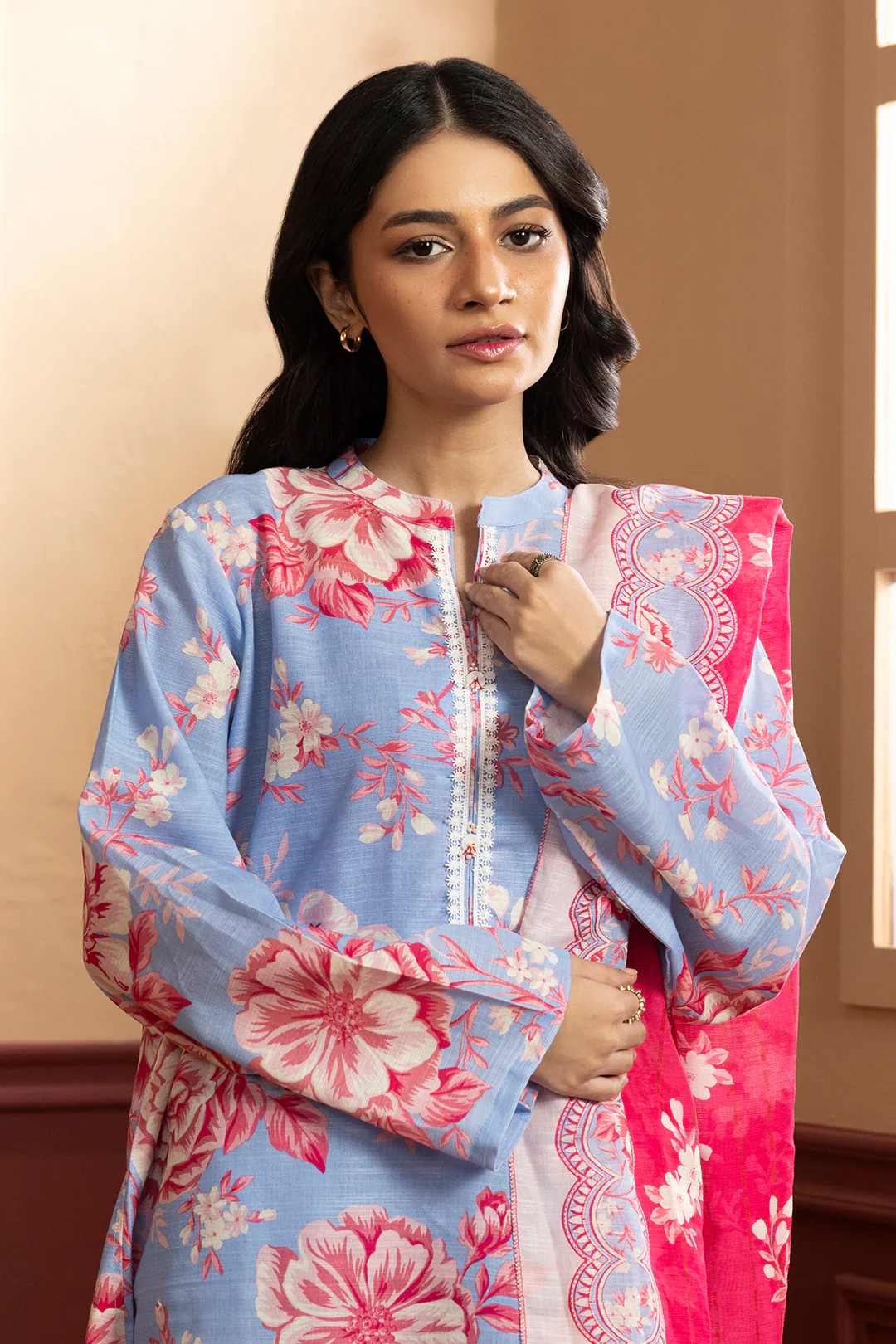 Kurta Dupatta Trouser - 2863 - Image 2