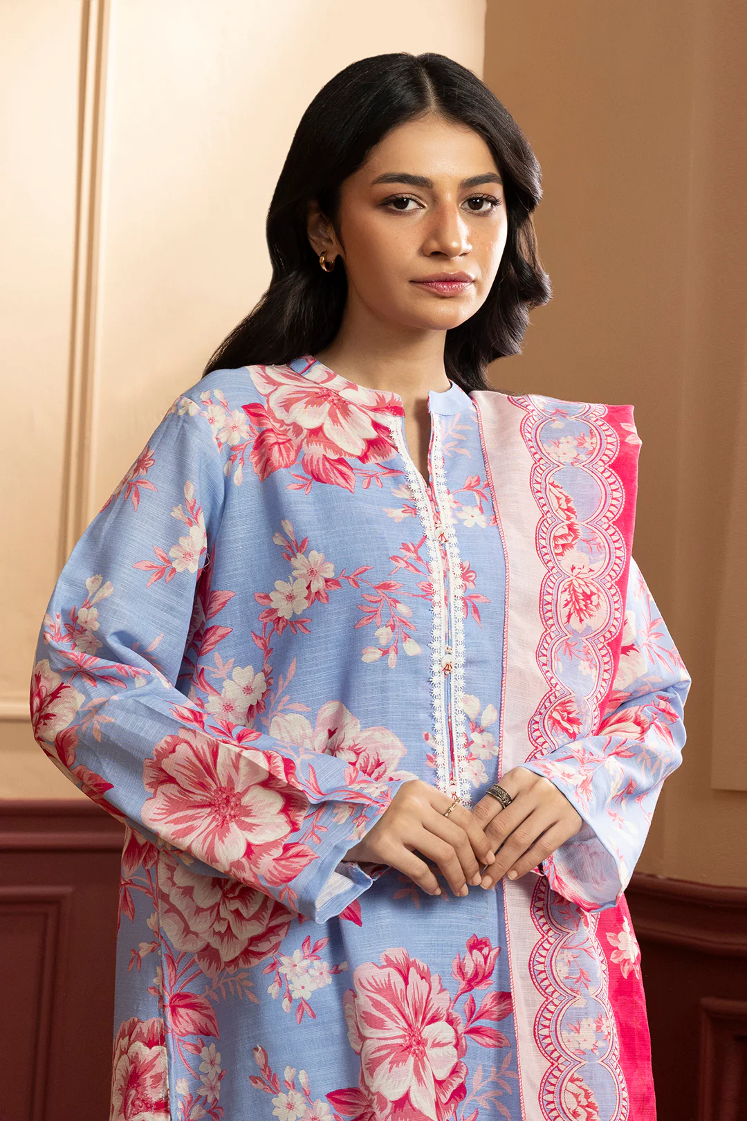 Kurta Dupatta Trouser - 2863 - Image 4