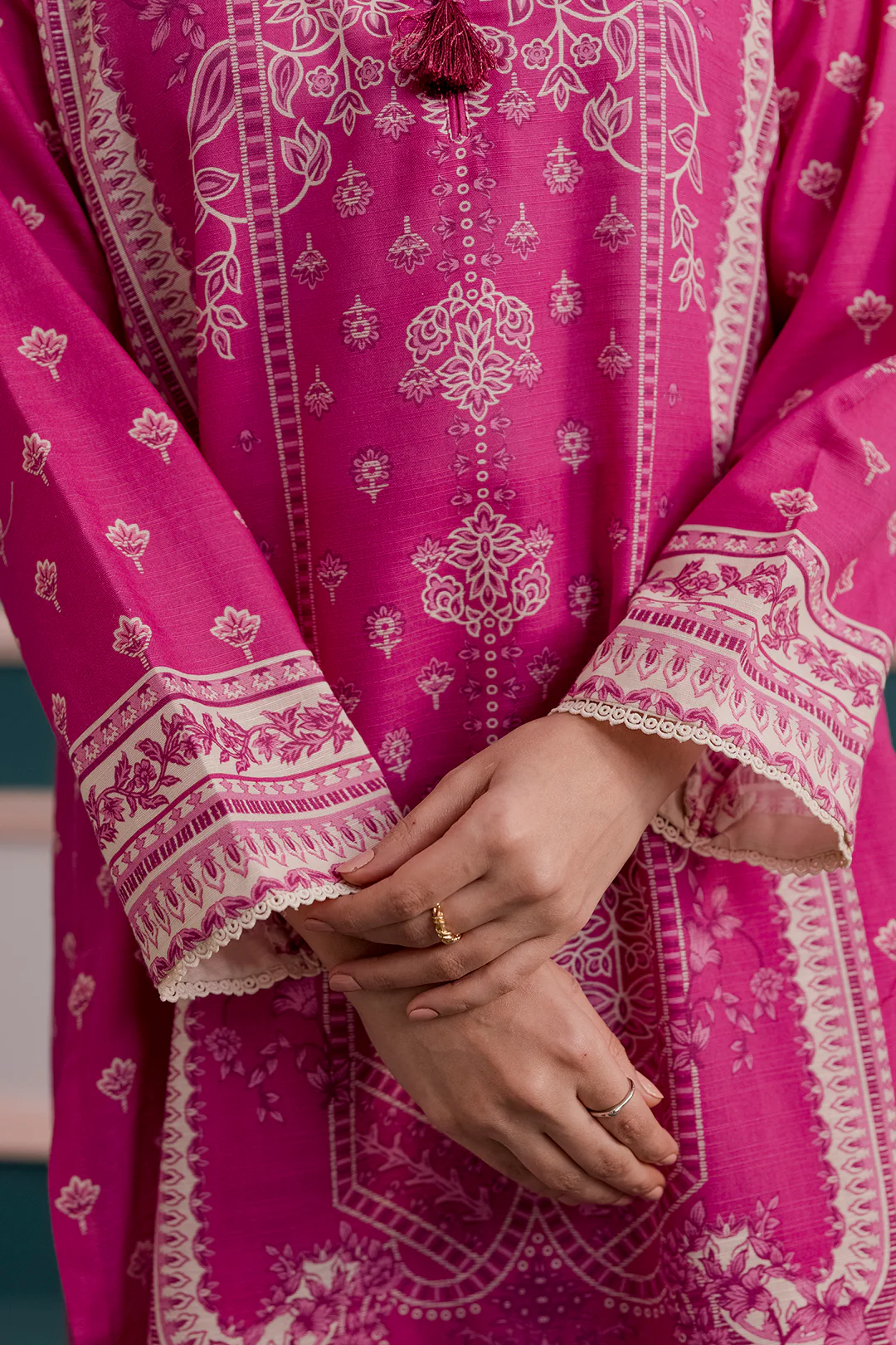 Kurta Dupatta Trouser - 2869 - Image 6