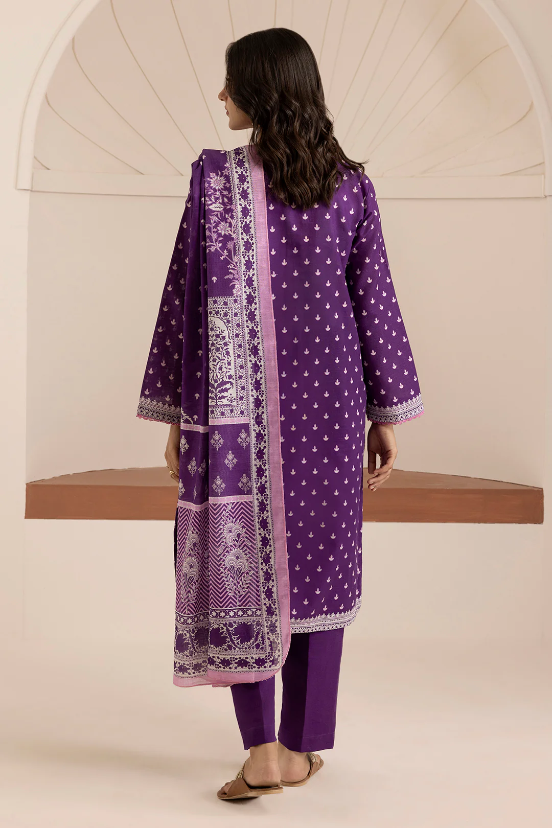 Kurta Dupatta Trouser - 2879 - Image 6