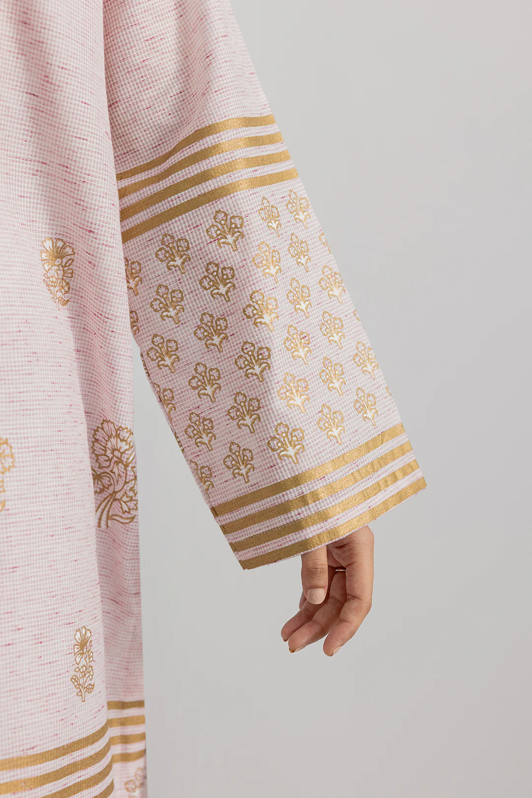 Embroidered Kurta Dupatta - 2506 - Image 7