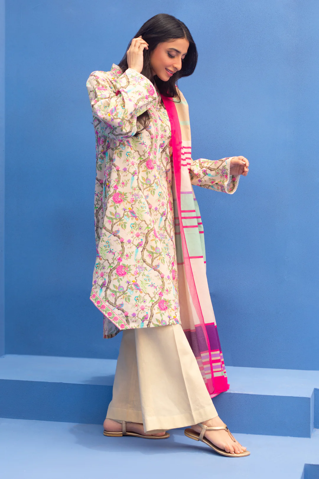 Kurta Dupatta - 1696 - Image 3