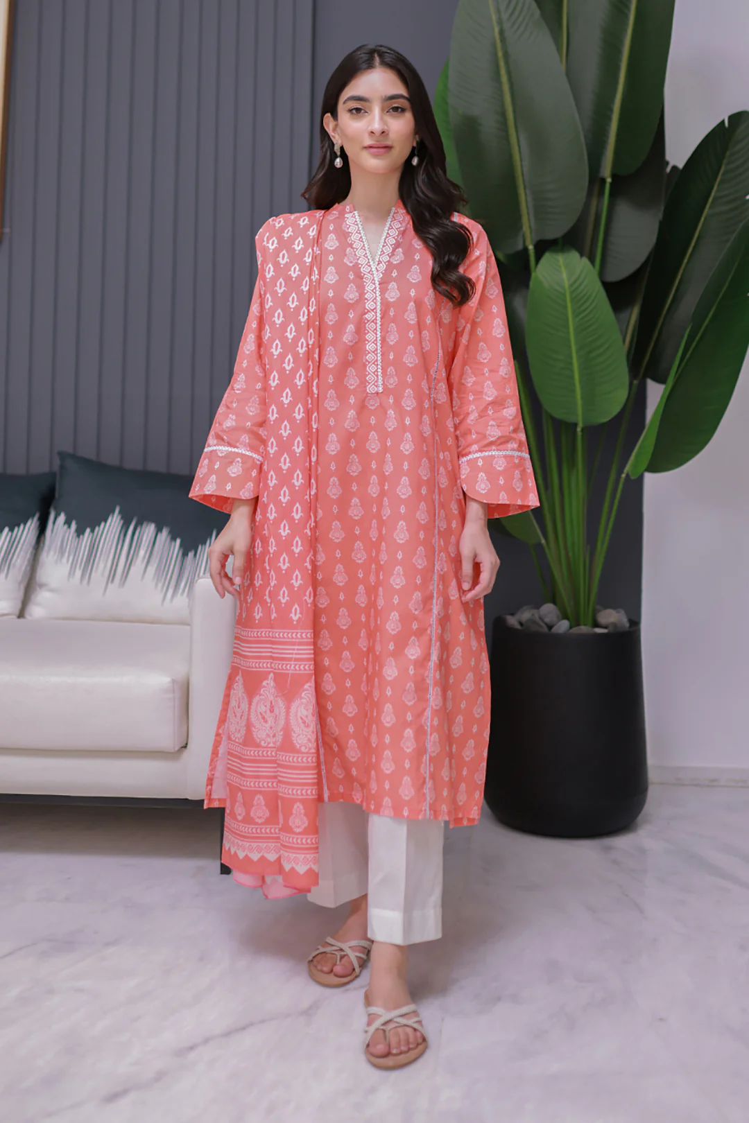 Kurta Dupatta - 1876 - Image 2