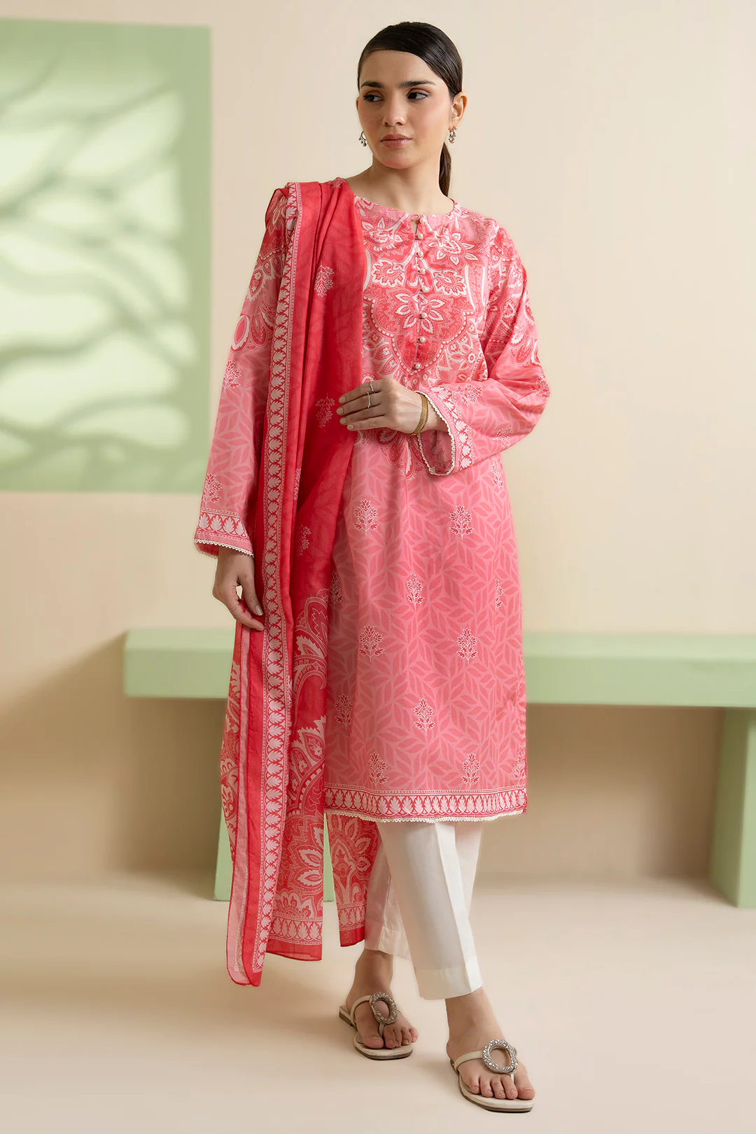 Kurta Dupatta - 2039 - Image 2
