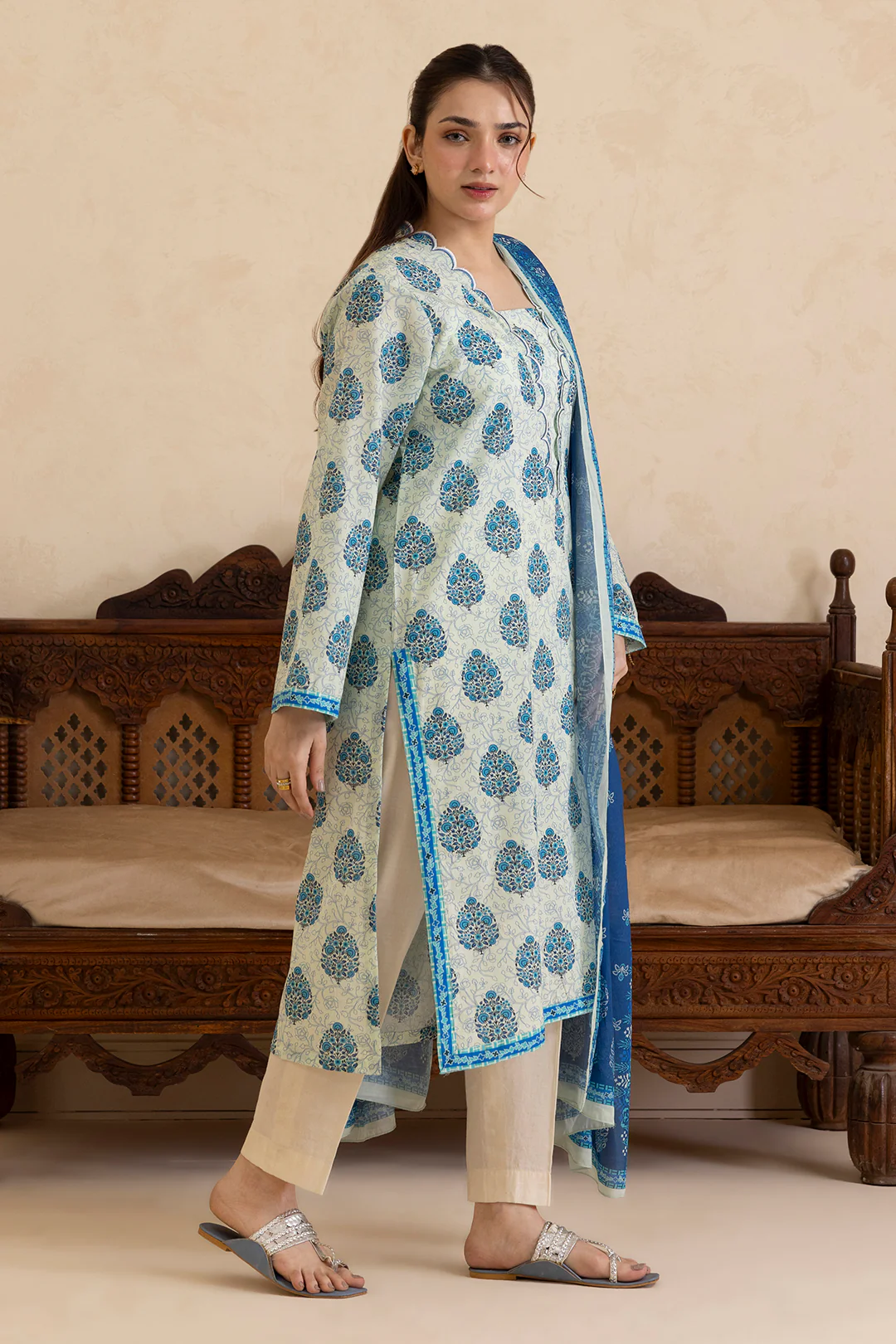 Kurta Dupatta - 2085 - Image 8