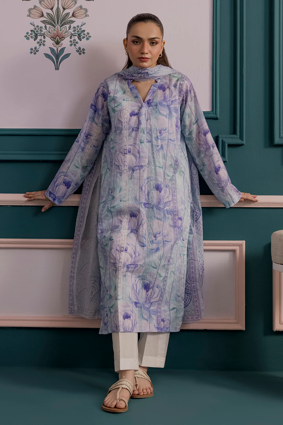 Kurta Dupatta - 2126 - Image 4