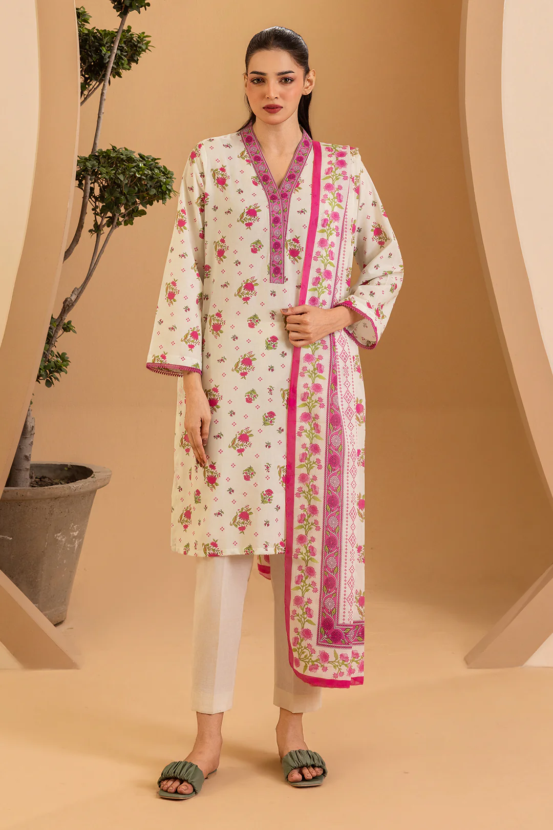 Kurta Dupatta - 2393 - Image 2