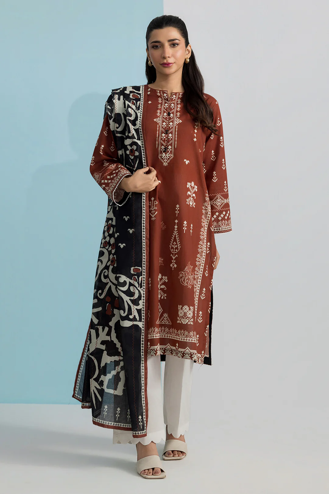 Kurta Dupatta - 2397 - Image 4