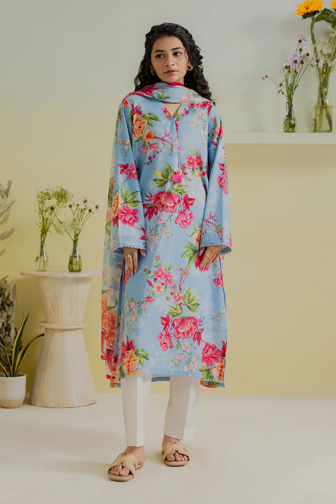 Kurta Dupatta - 2405 - Image 3