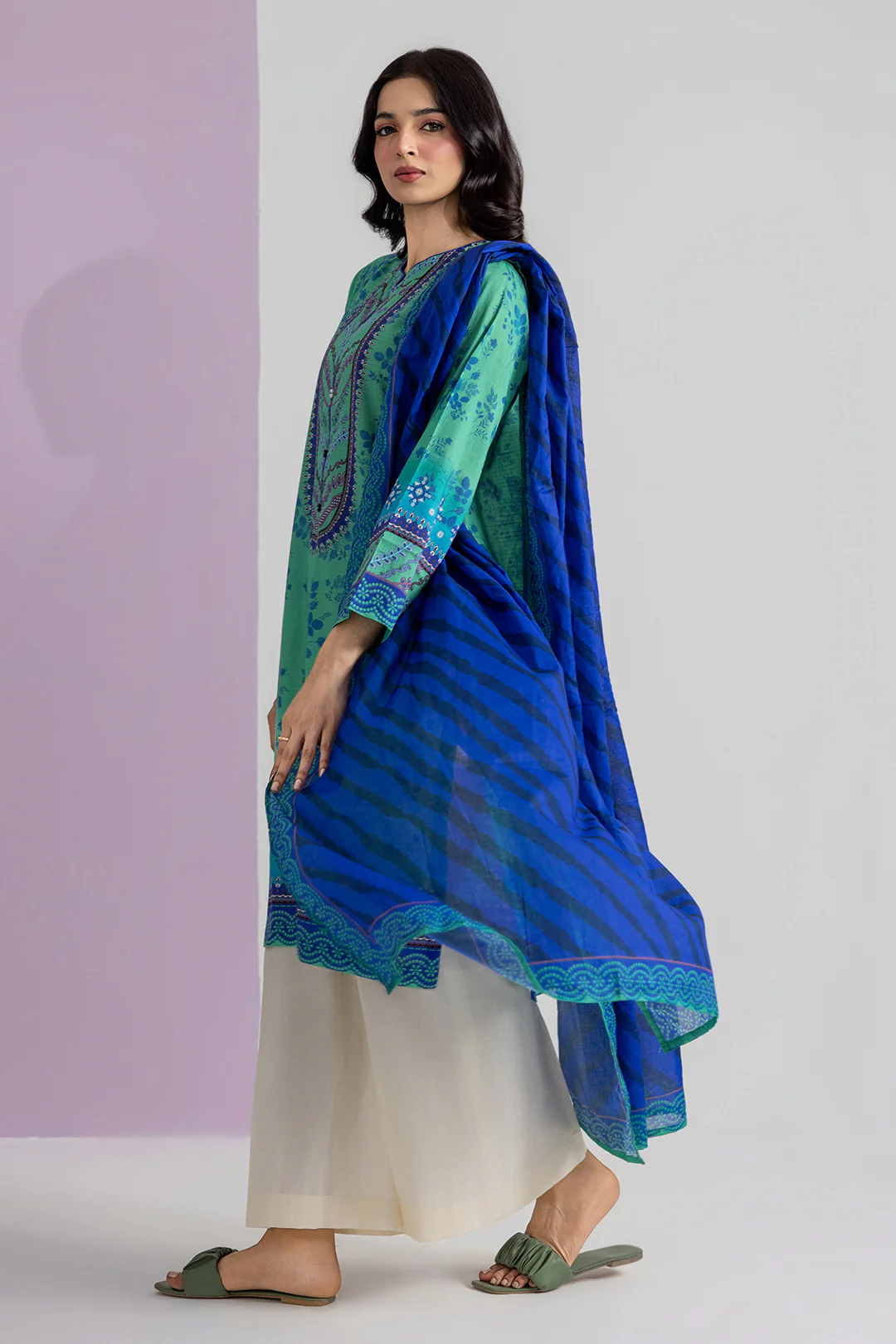 Kurta Dupatta - 2410 - Image 5