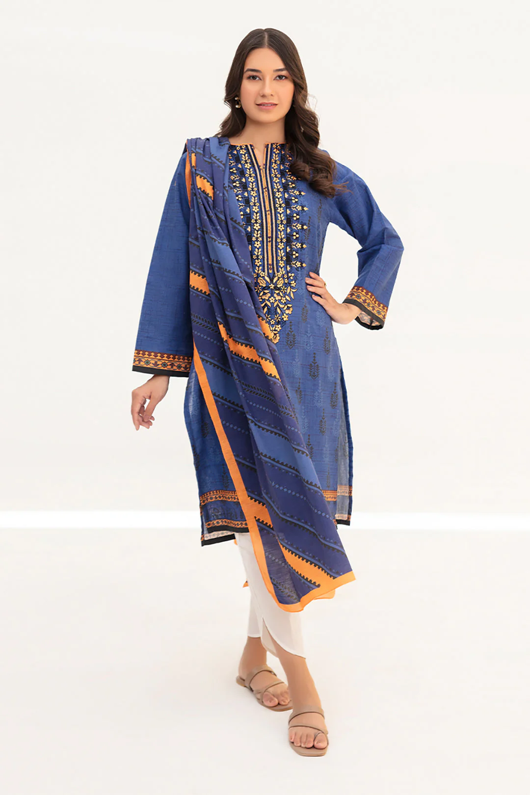 Kurta Dupatta - 0755 - Image 3