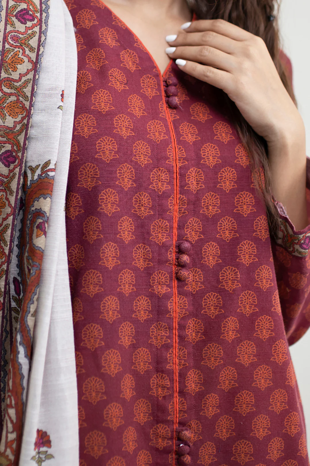 Kurta Dupatta - 1396 - Image 4