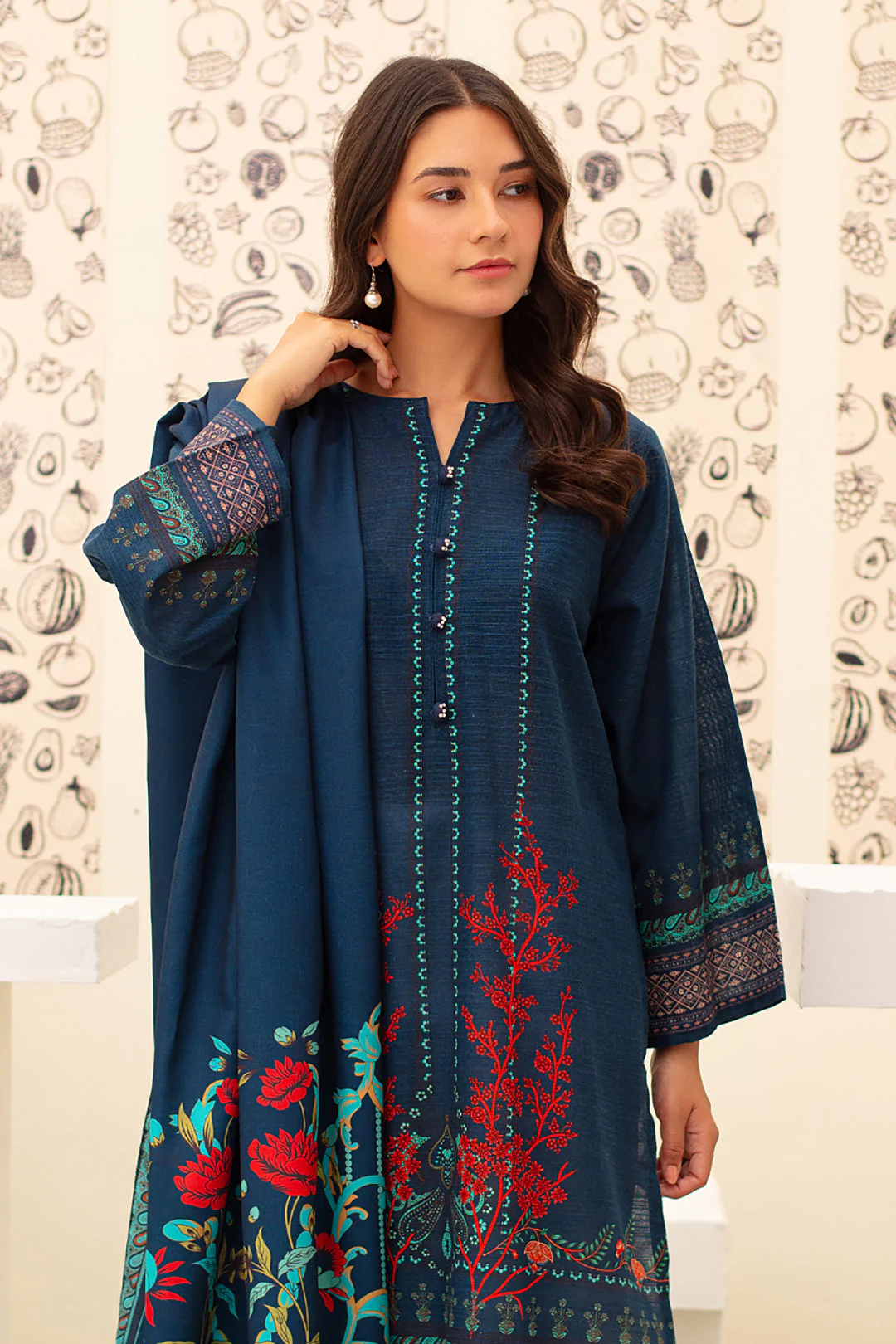 Kurta Dupatta - 1444 - Image 3