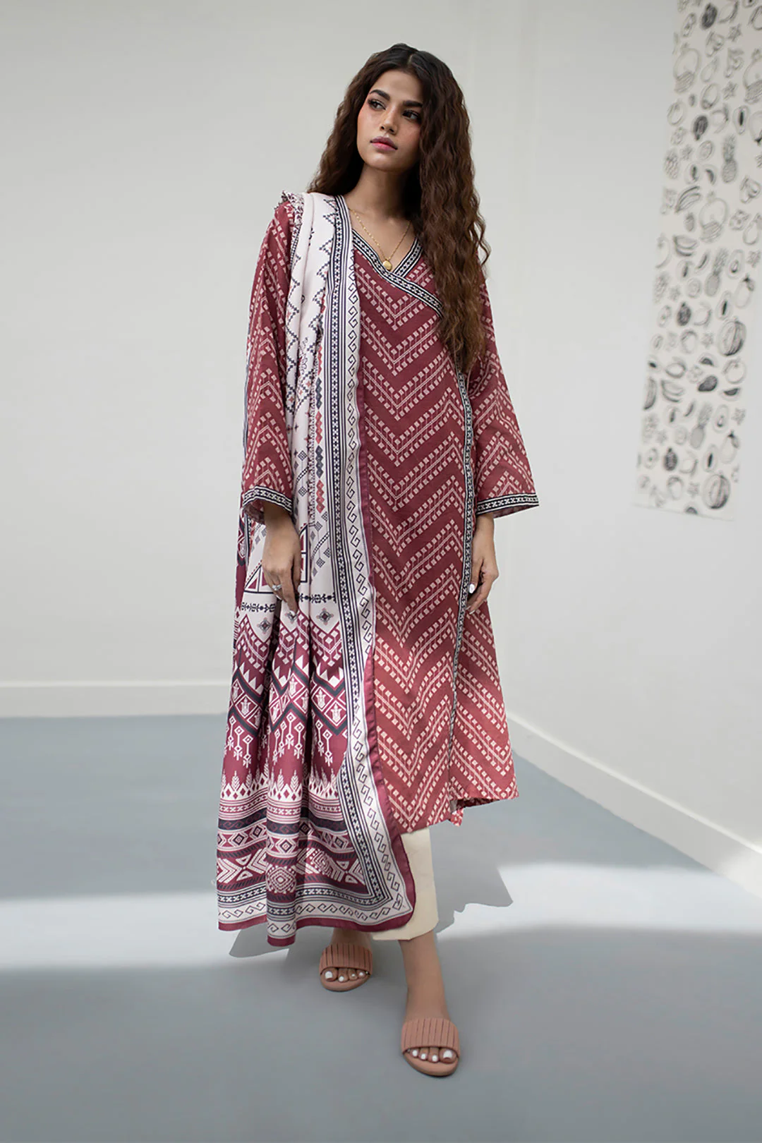 Kurta Dupatta - 1455 - Image 3