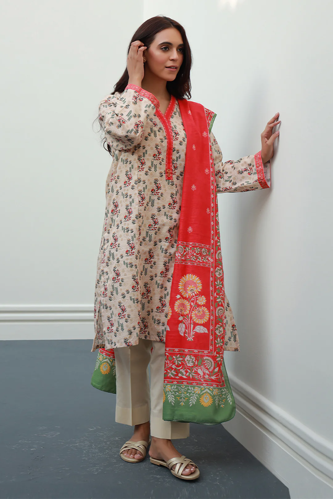 Kurta Dupatta - 1522 - Image 3