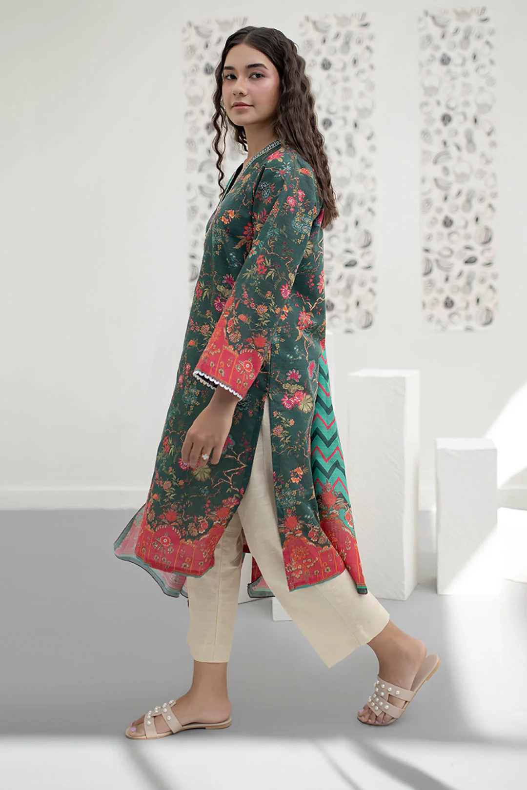 Kurta Dupatta - 1524 - Image 3